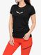 Ženska majica Salewa Solid Dry S/S Tee - black out