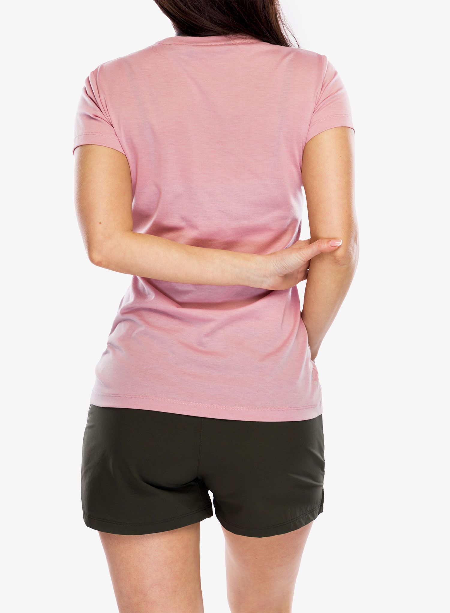 Ženska majica Salewa Solid Dry S/S Tee - zephyr
