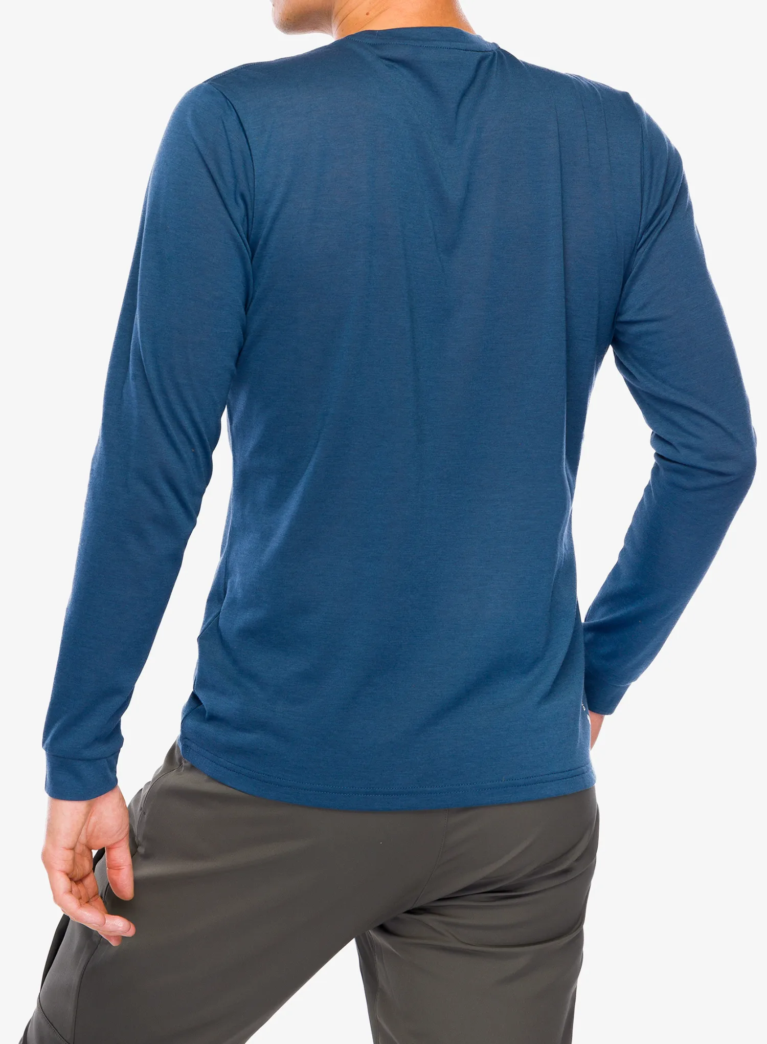 Majica z dolgimi rokavi Salewa Solidlogo Dry L/S Te - dark denim
