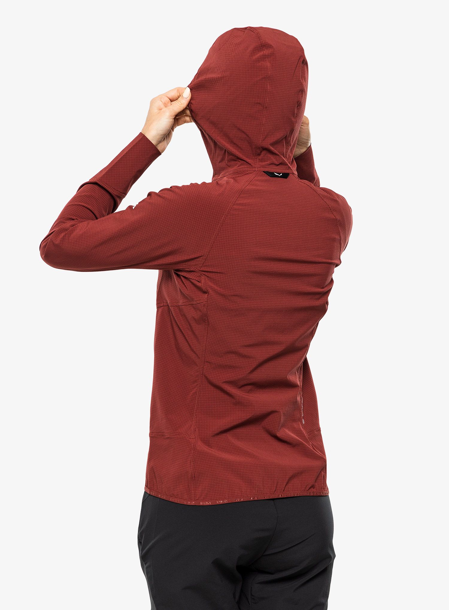 Ženski softshell Salewa Sorapis DST Jacket - syrah