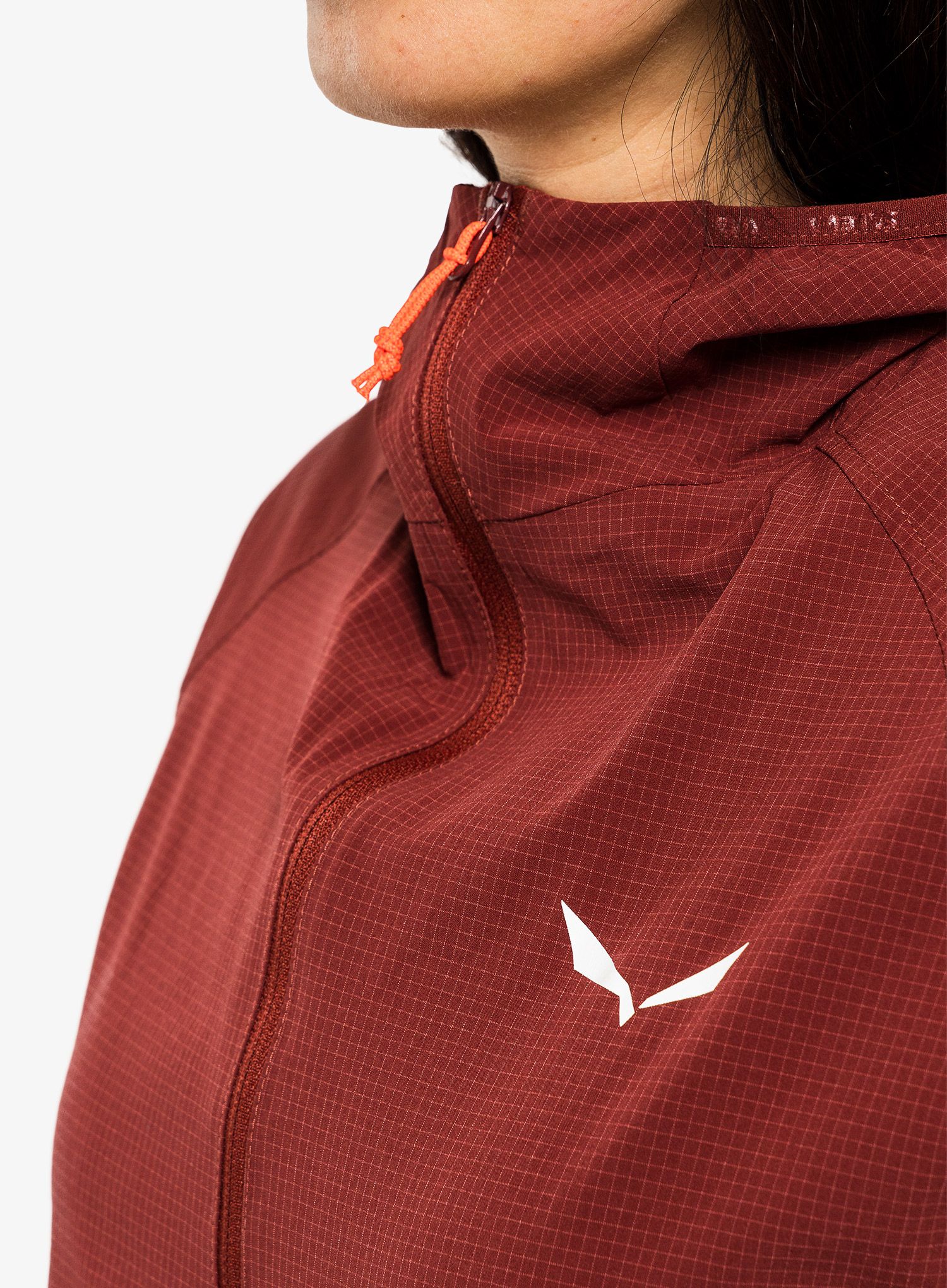 Ženski softshell Salewa Sorapis DST Jacket - syrah