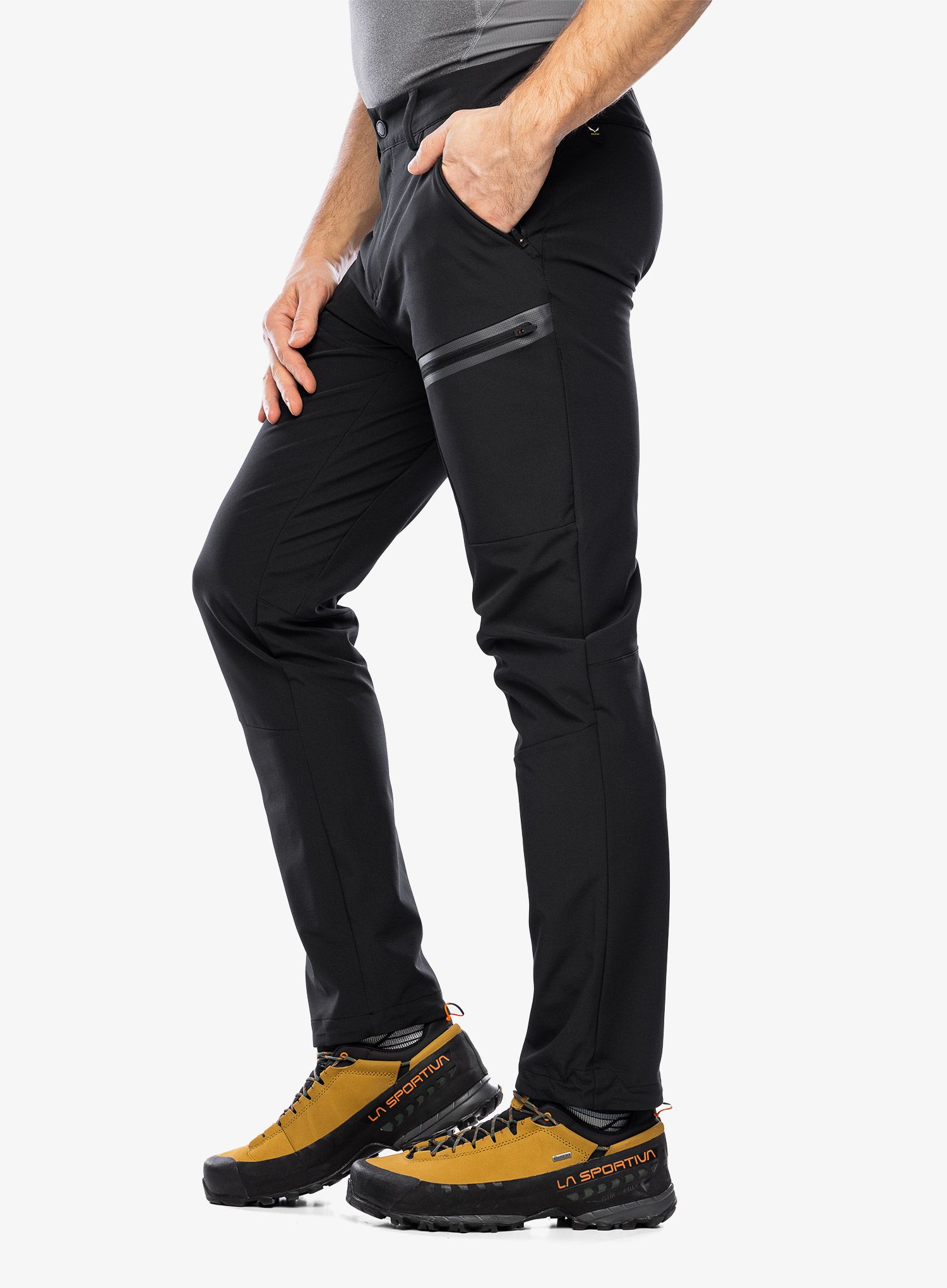 Hlače Salewa Terminal Pant - black out