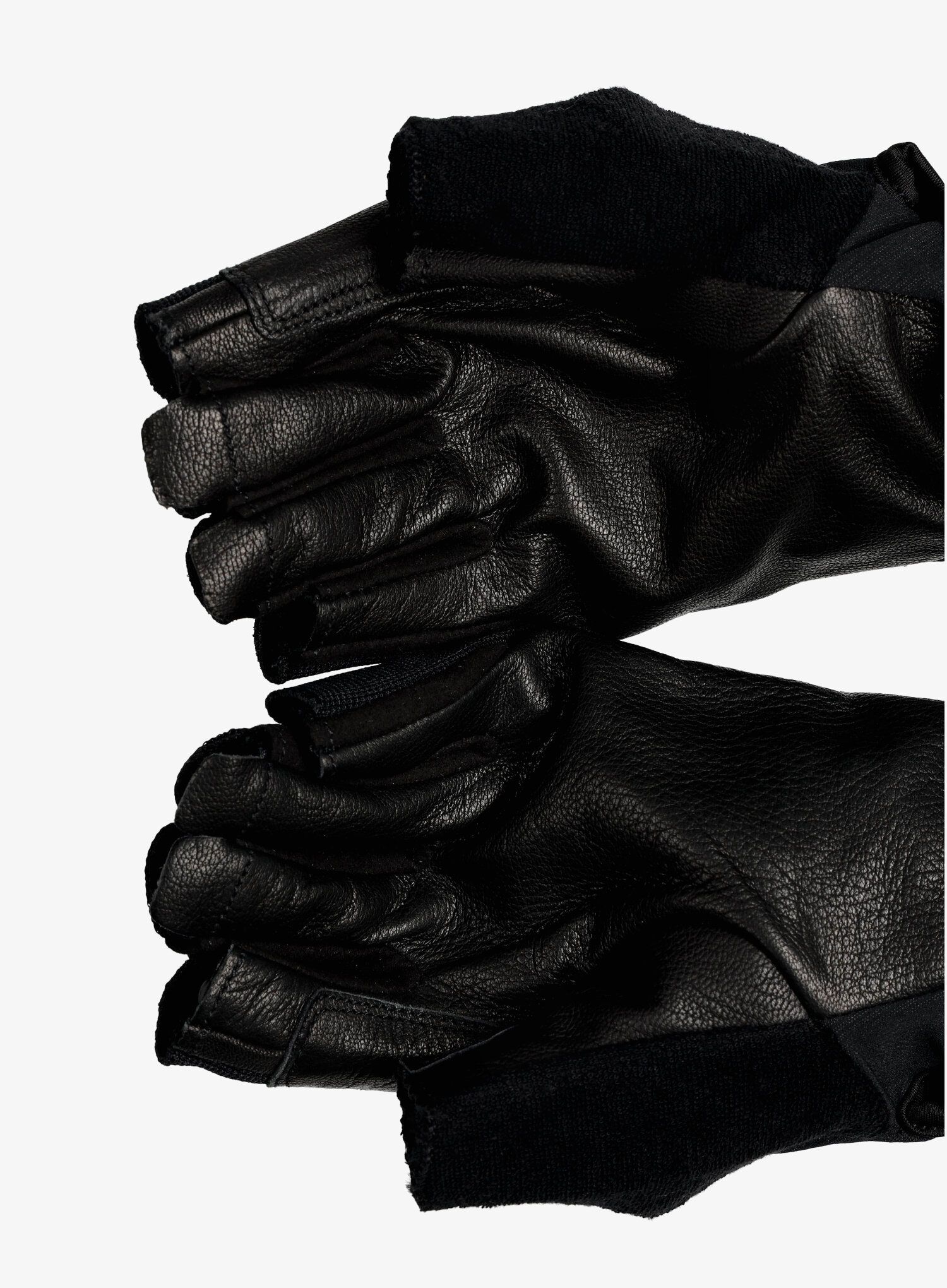 Rokavice za ferate Salewa Via Ferrata Leather Gloves - black out