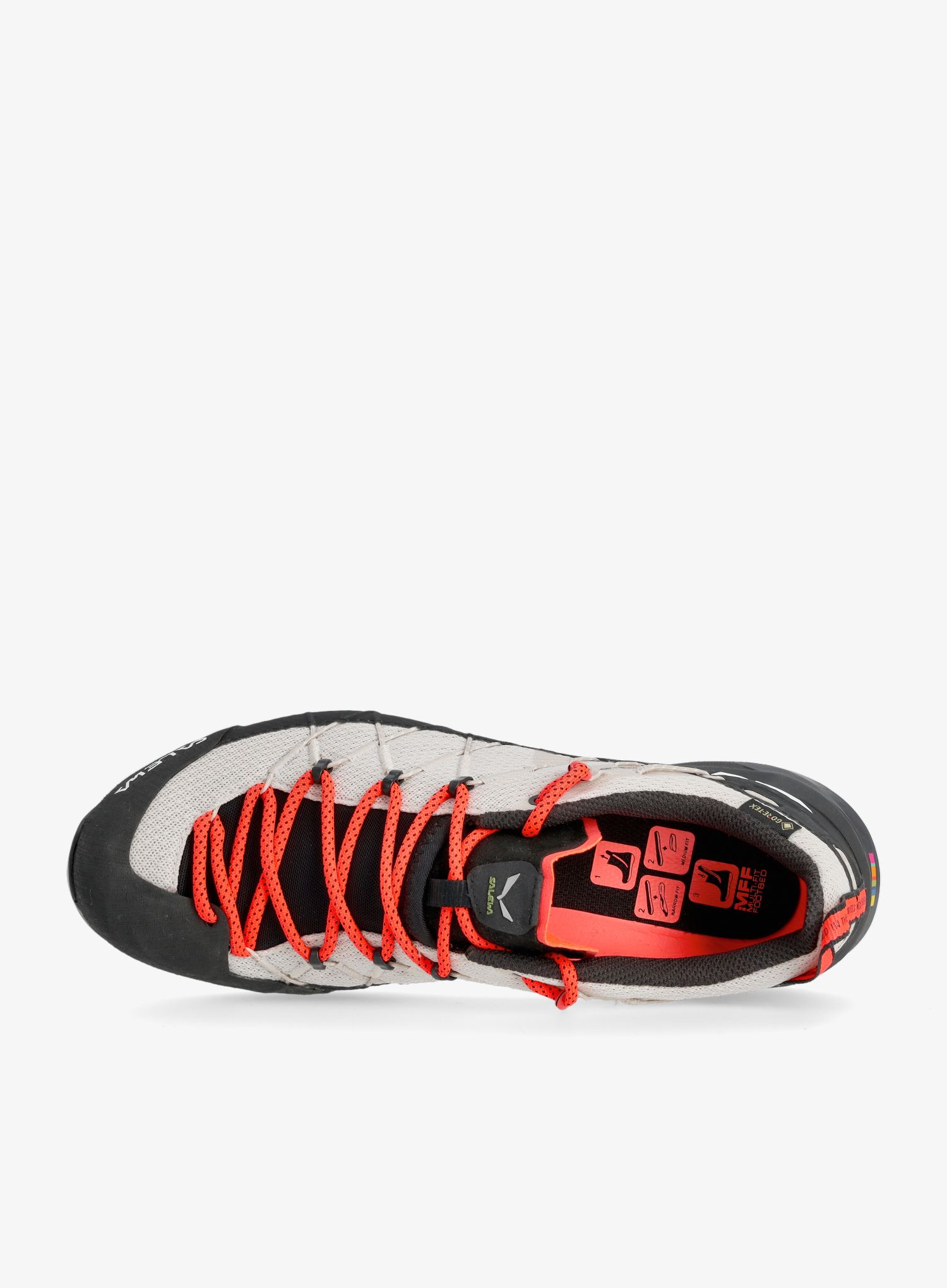 Ženski pristopni čevlji Salewa Wildfire 2 GTX - oatmeal/black