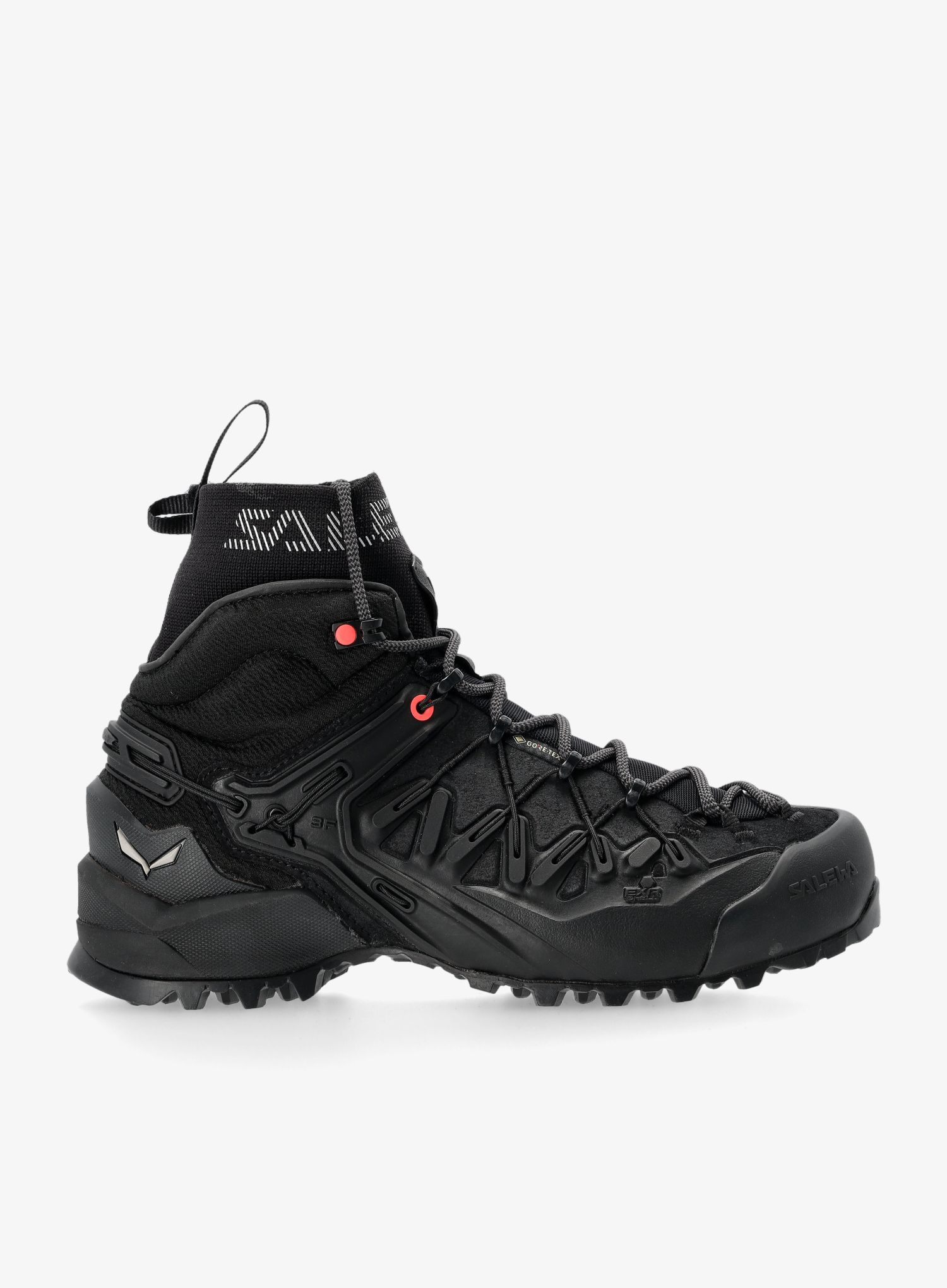 Ženski pristopni čevlji Salewa Wildfire Edge Mid GTX - black/black