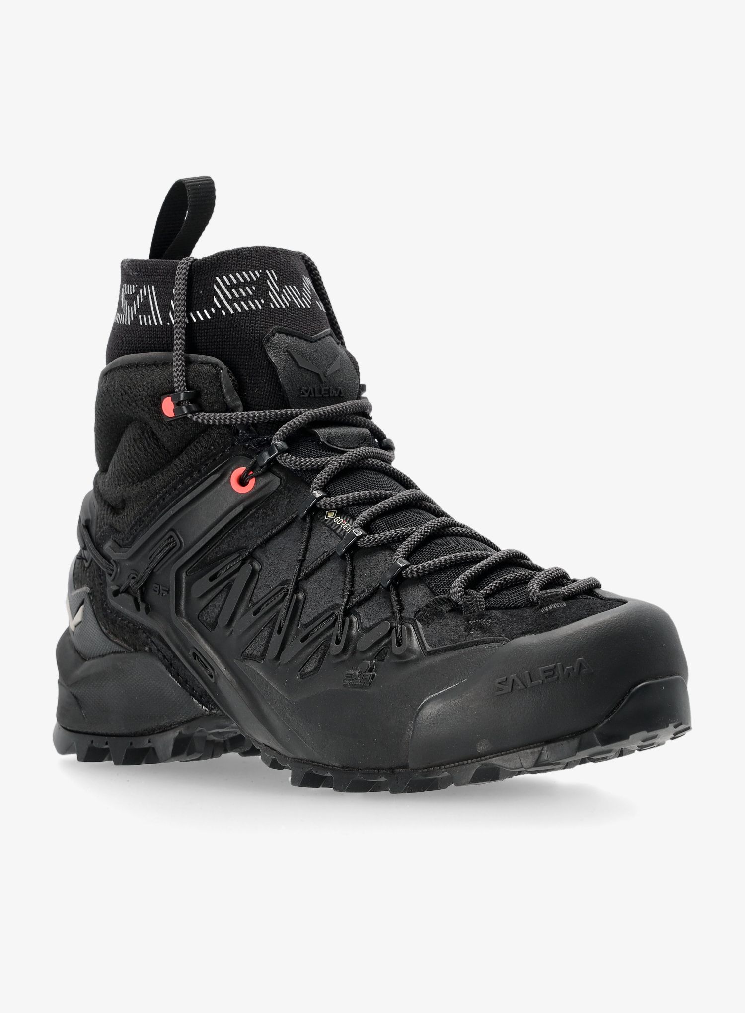 Ženski pristopni čevlji Salewa Wildfire Edge Mid GTX - black/black