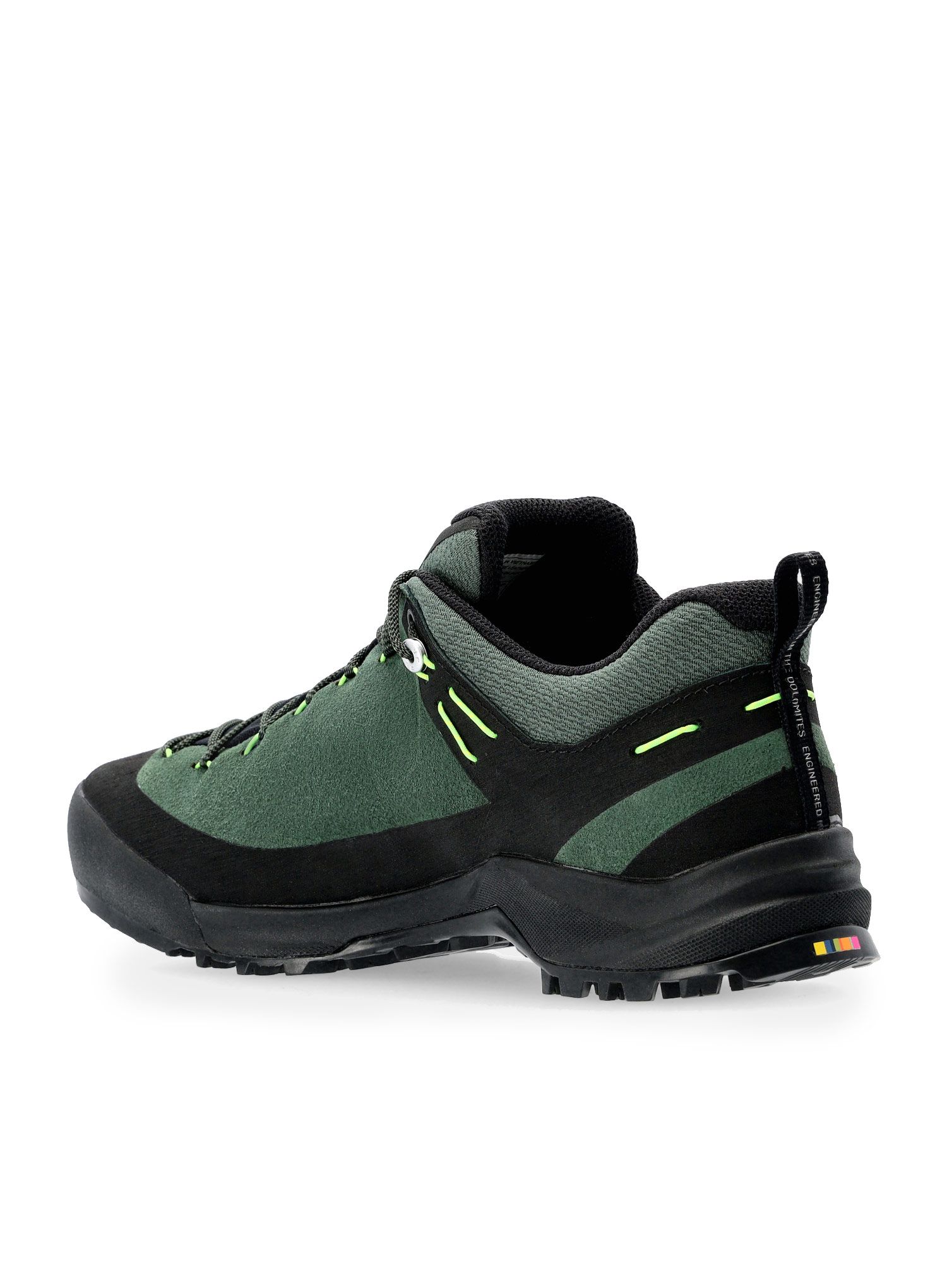 Moški pohodniški čevlji Salewa Wildfire Leather - raw green/black