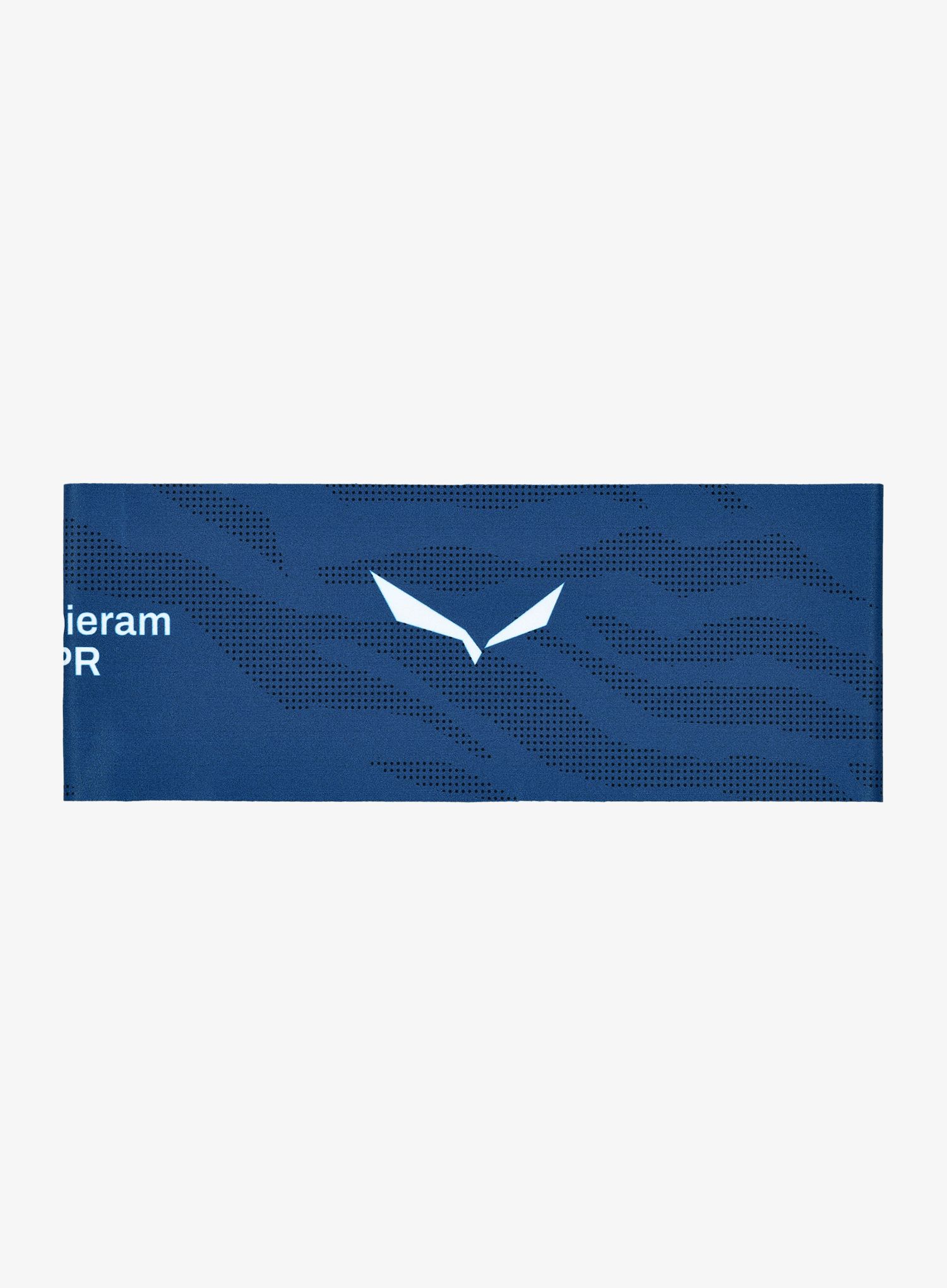 Naglavni trak Salewa Wspieram GOPR - blue dark denim crevasse