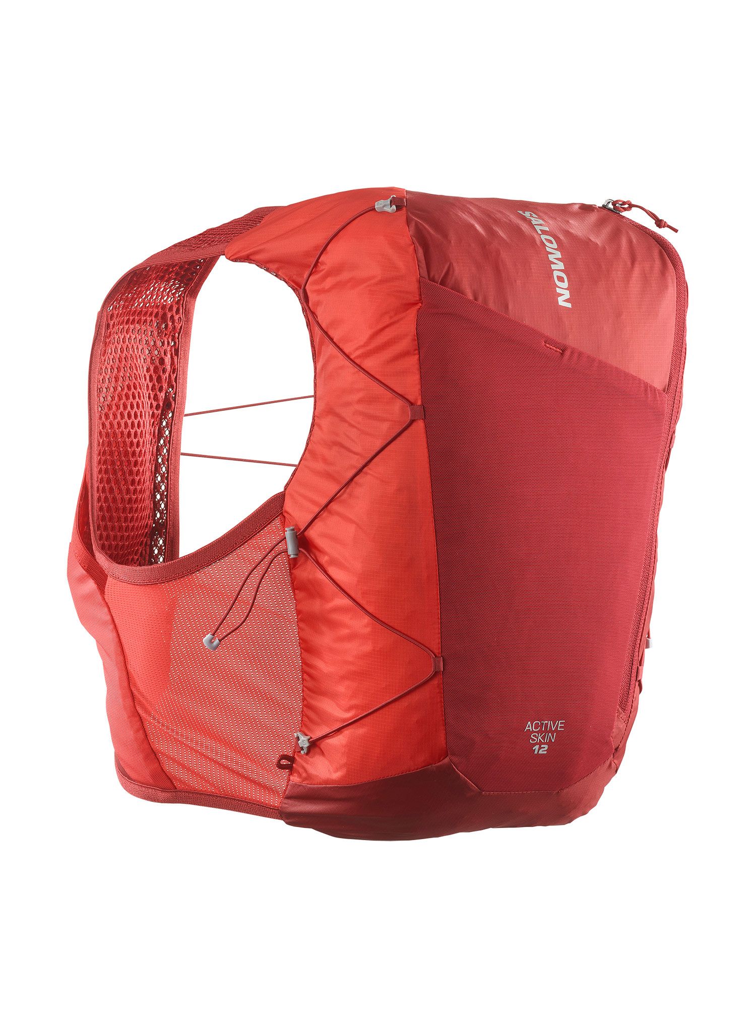 Tekaški brezrokavnik Salomon Active Skin 12 No Flasks - red dahlia/high risk