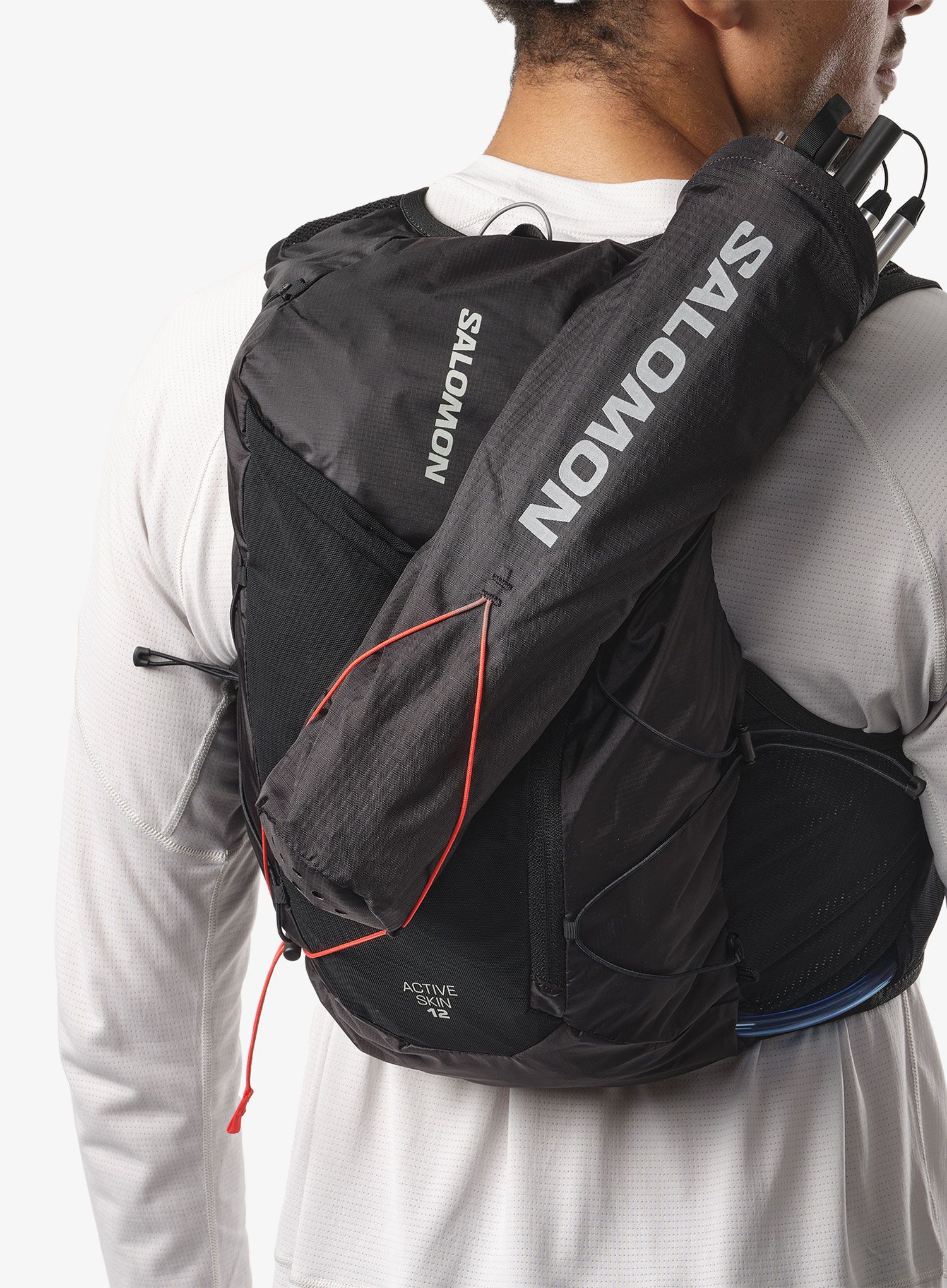 Tekaški brezrokavnik Salomon Active Skin 12 Reservoir - black