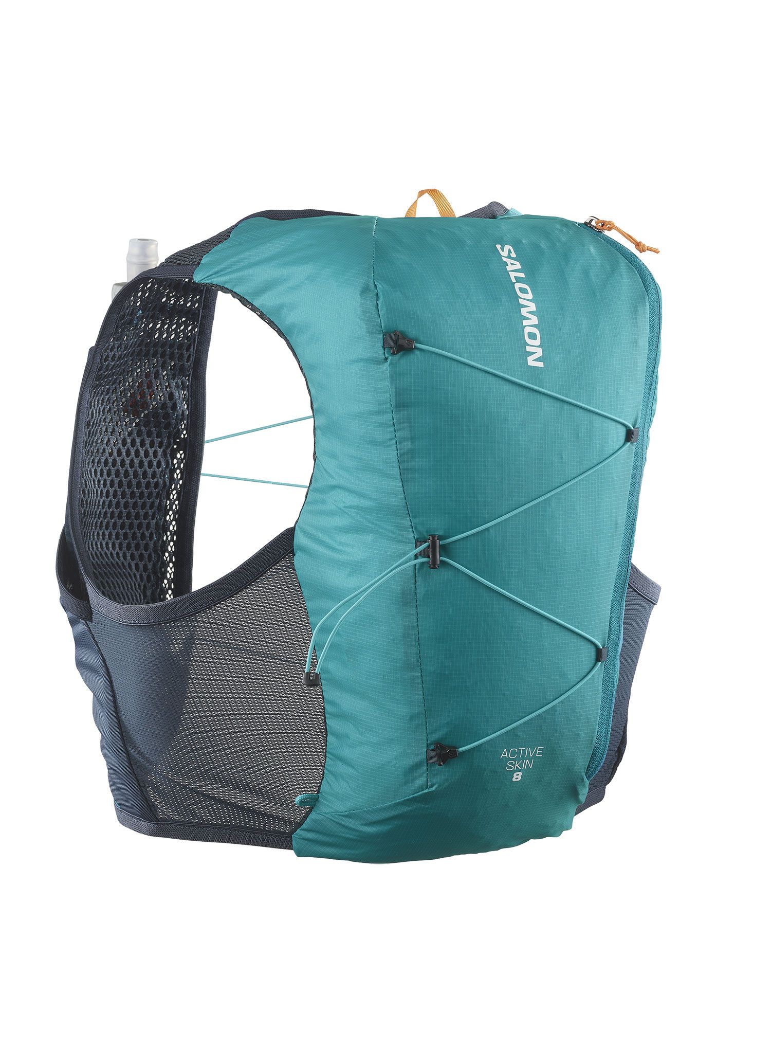 Tekaški brezrokavnik Salomon Active Skin 8 Set - tide/carbon