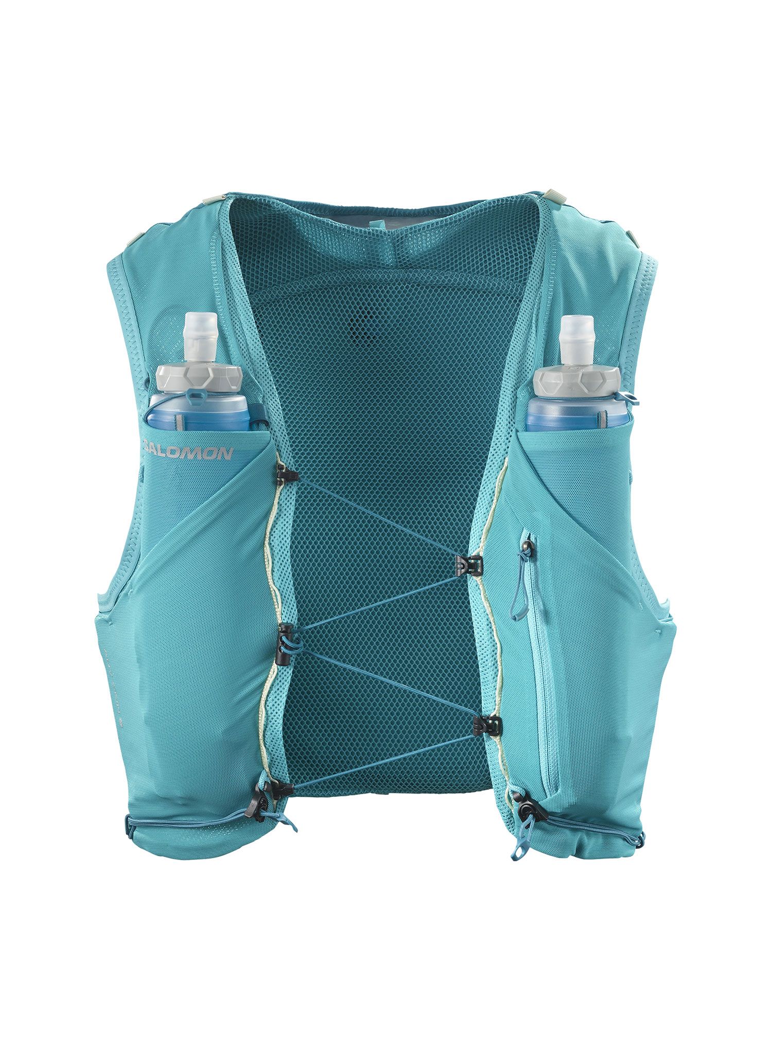 Tekaški brezrokavnik Salomon Adv Skin 5 Set - tahitian tide/peacock