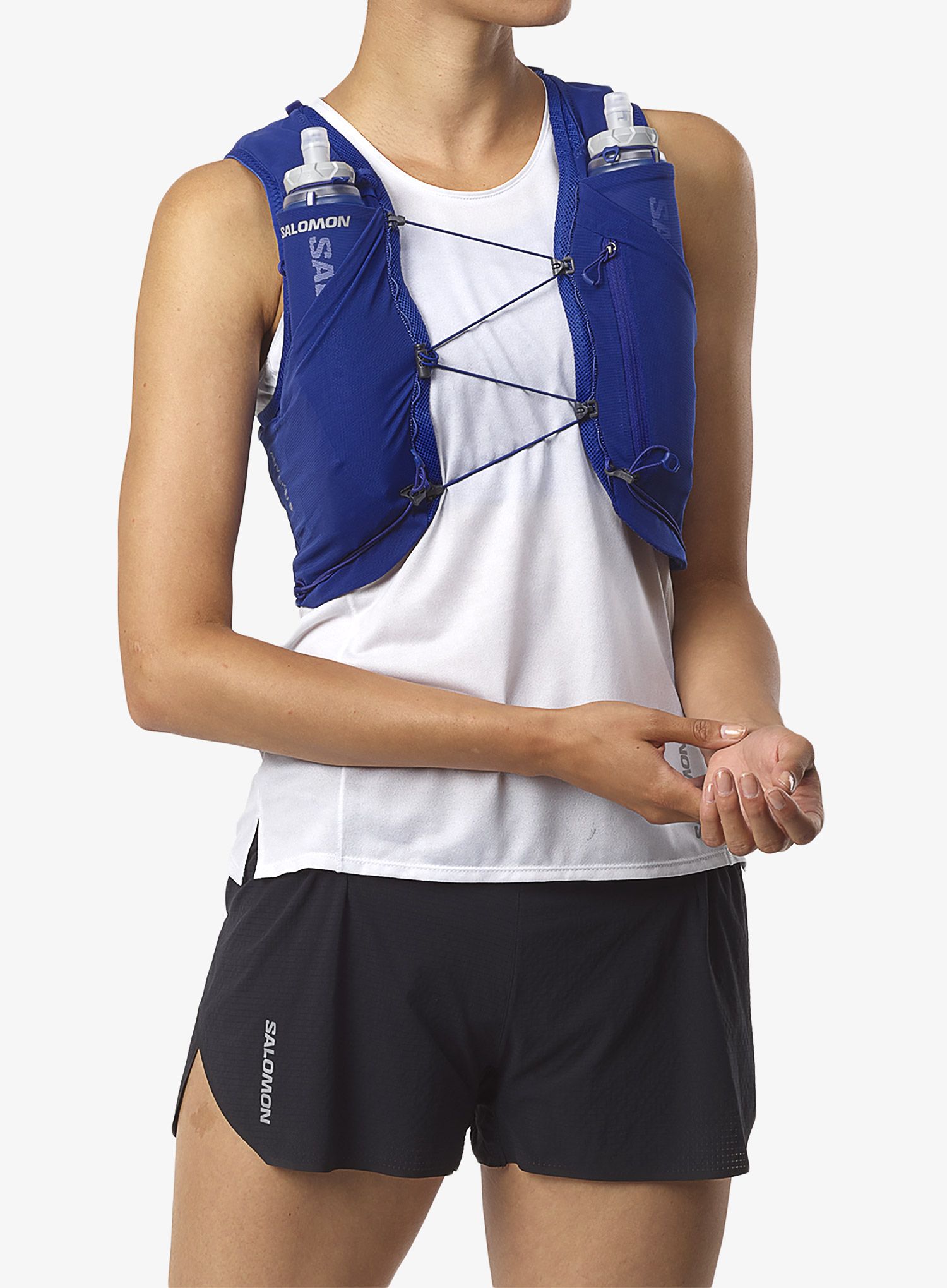 Tekaški brezrokavnik Salomon Adv Skin 5 With Flasks - surf the web