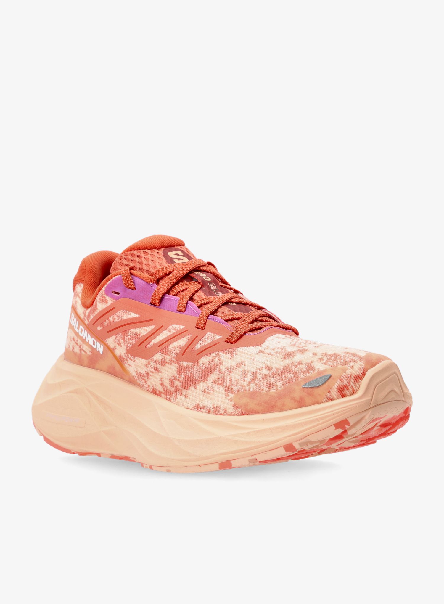 Ženski tekaški čevlji Salomon Aero Glide 2 - spice/peach/salmon