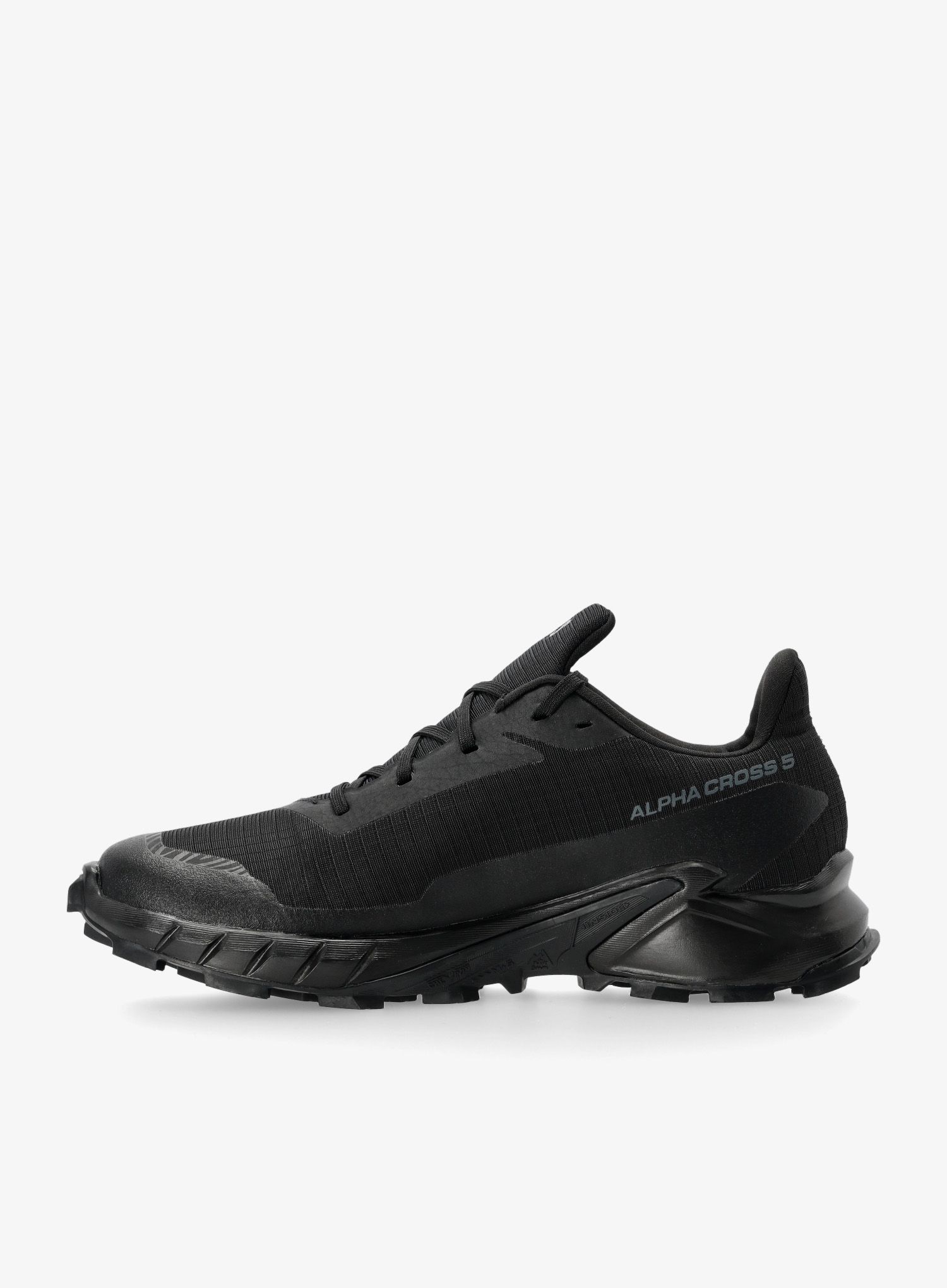 Trail tekaški čevlji Salomon Alphacross 5 GTX - black/black/ebony