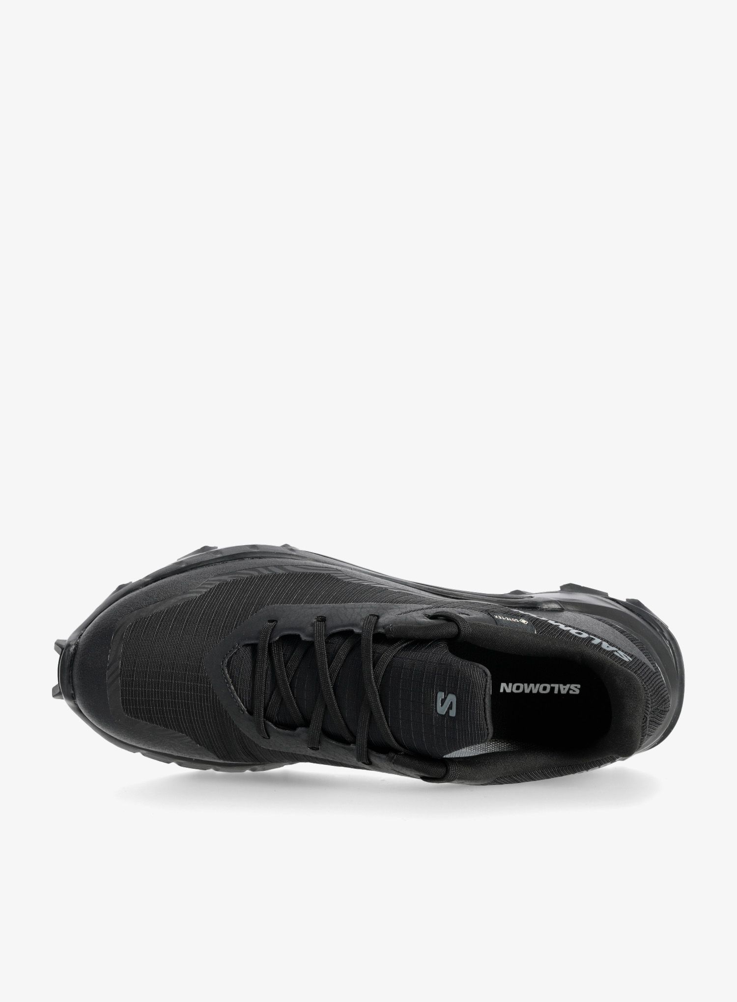 Trail tekaški čevlji Salomon Alphacross 5 GTX - black/black/ebony