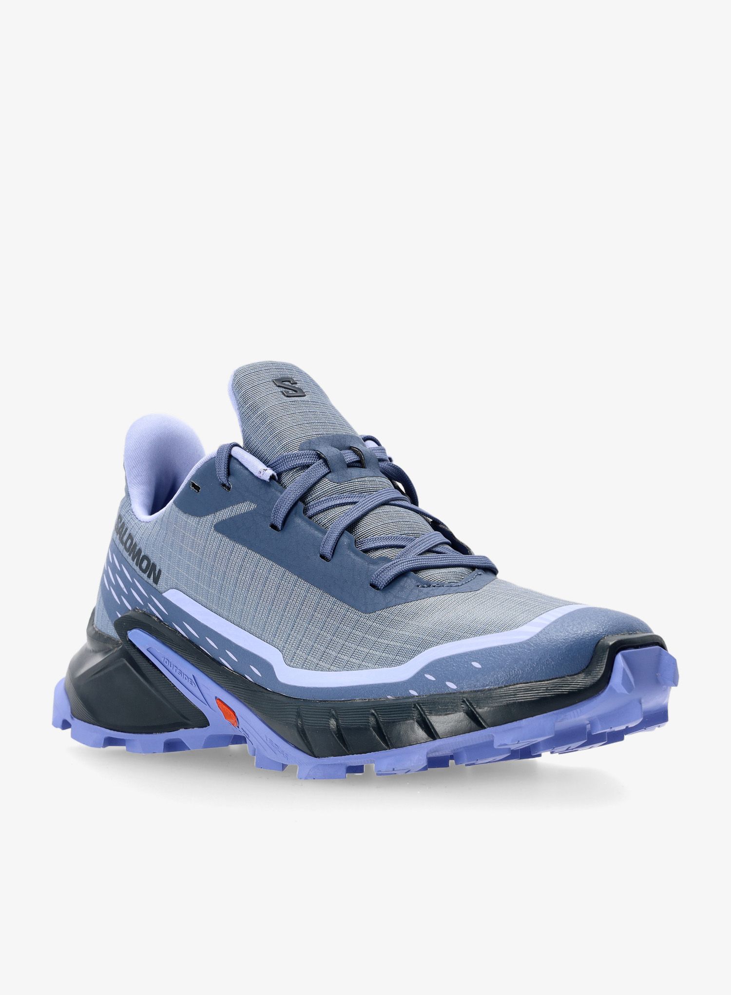 Ženski tekaški čevlji Salomon Alphacross 5 - bersea/carbon/blue