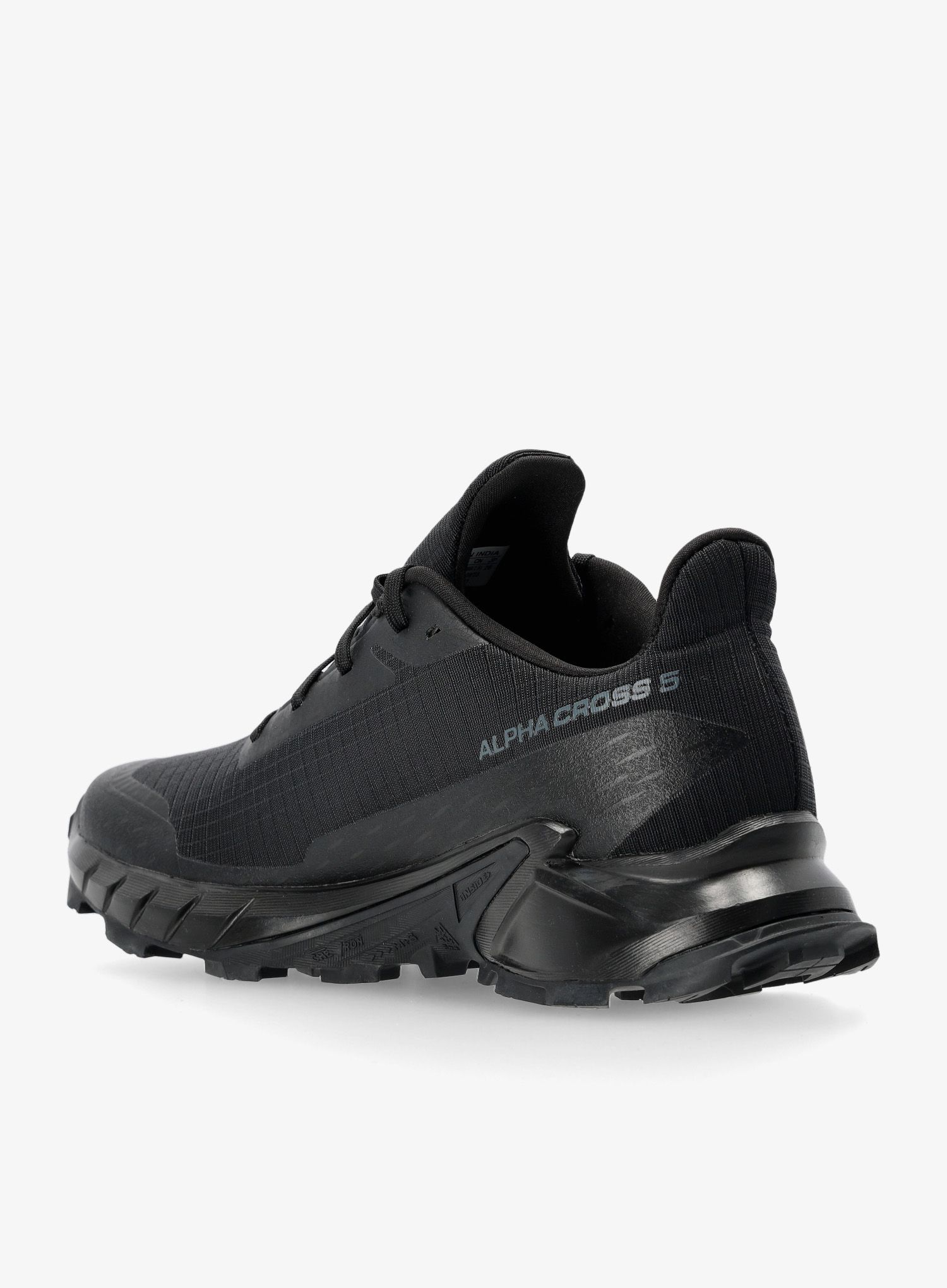 Ženski tekaški čevlji Salomon Alphacross 5 - black/black/ebony