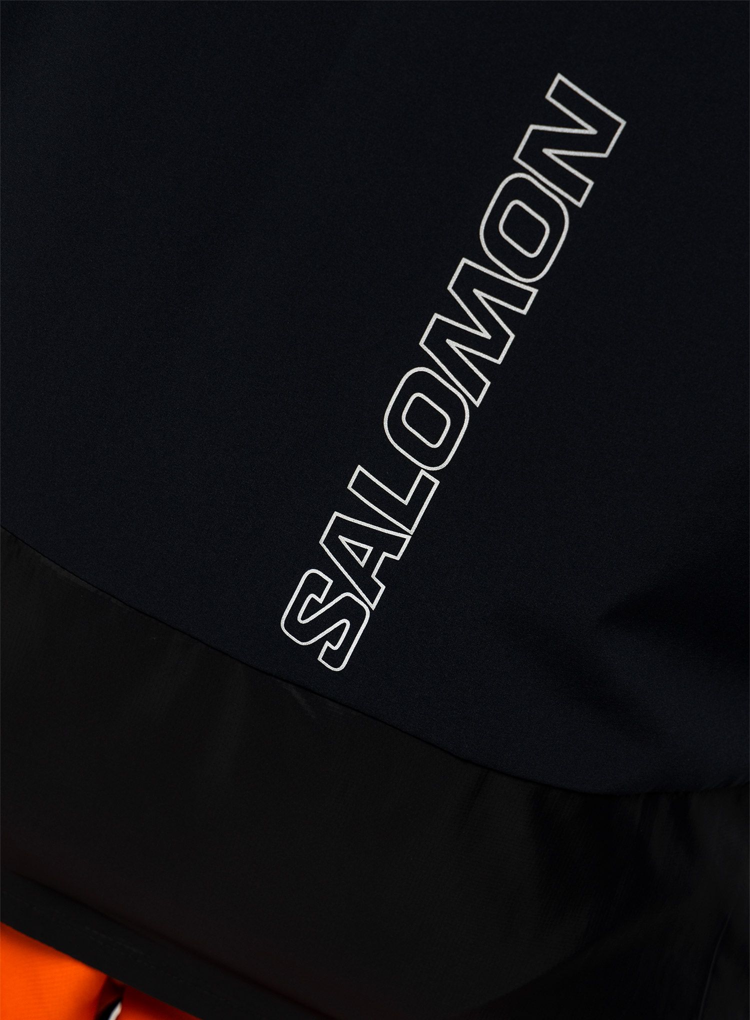 Moška tekaška jakna Salomon Bonatti Cross FZ Hoodie - deep black