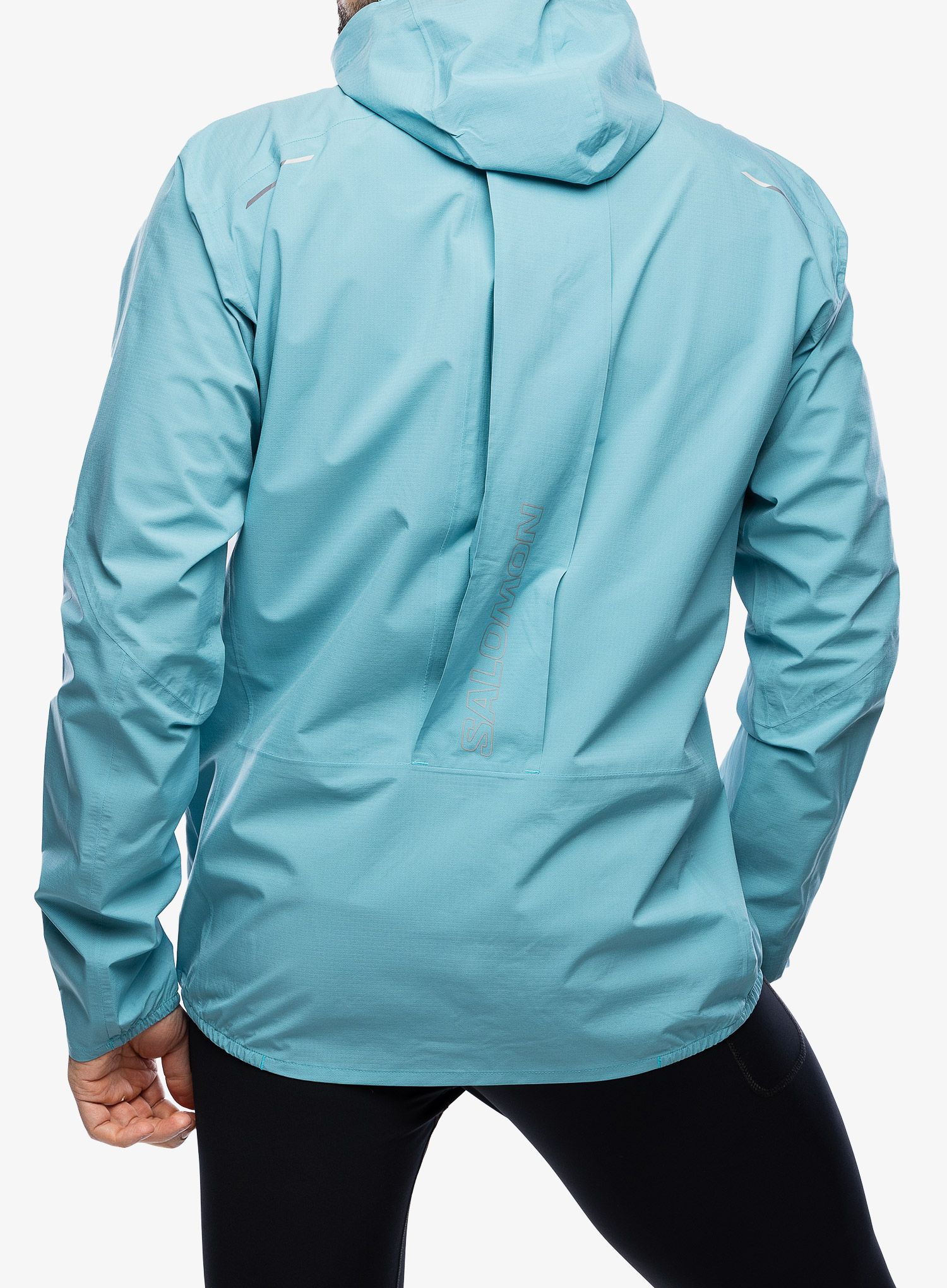 Jakna za tek Salomon Bonatti Trail Jacket - peacock blue