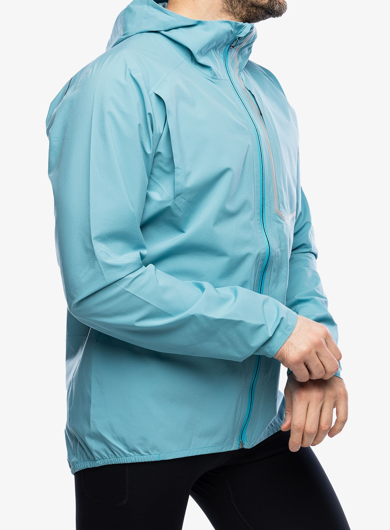 Jakna za tek Salomon Bonatti Trail Jacket - peacock blue