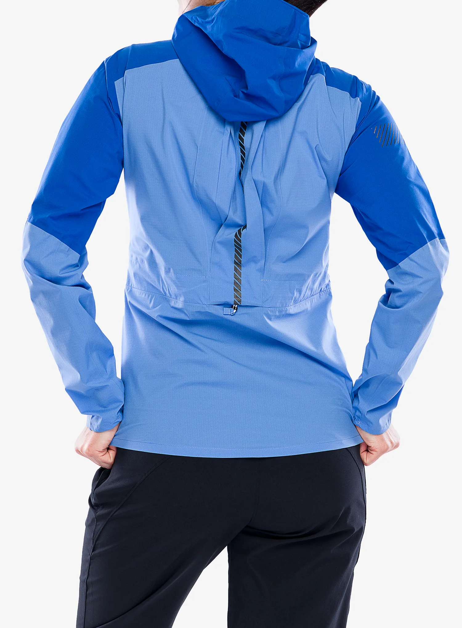 Ženska tekaška jakna Salomon Bonatti Trail Jacket - provence/nautical blue