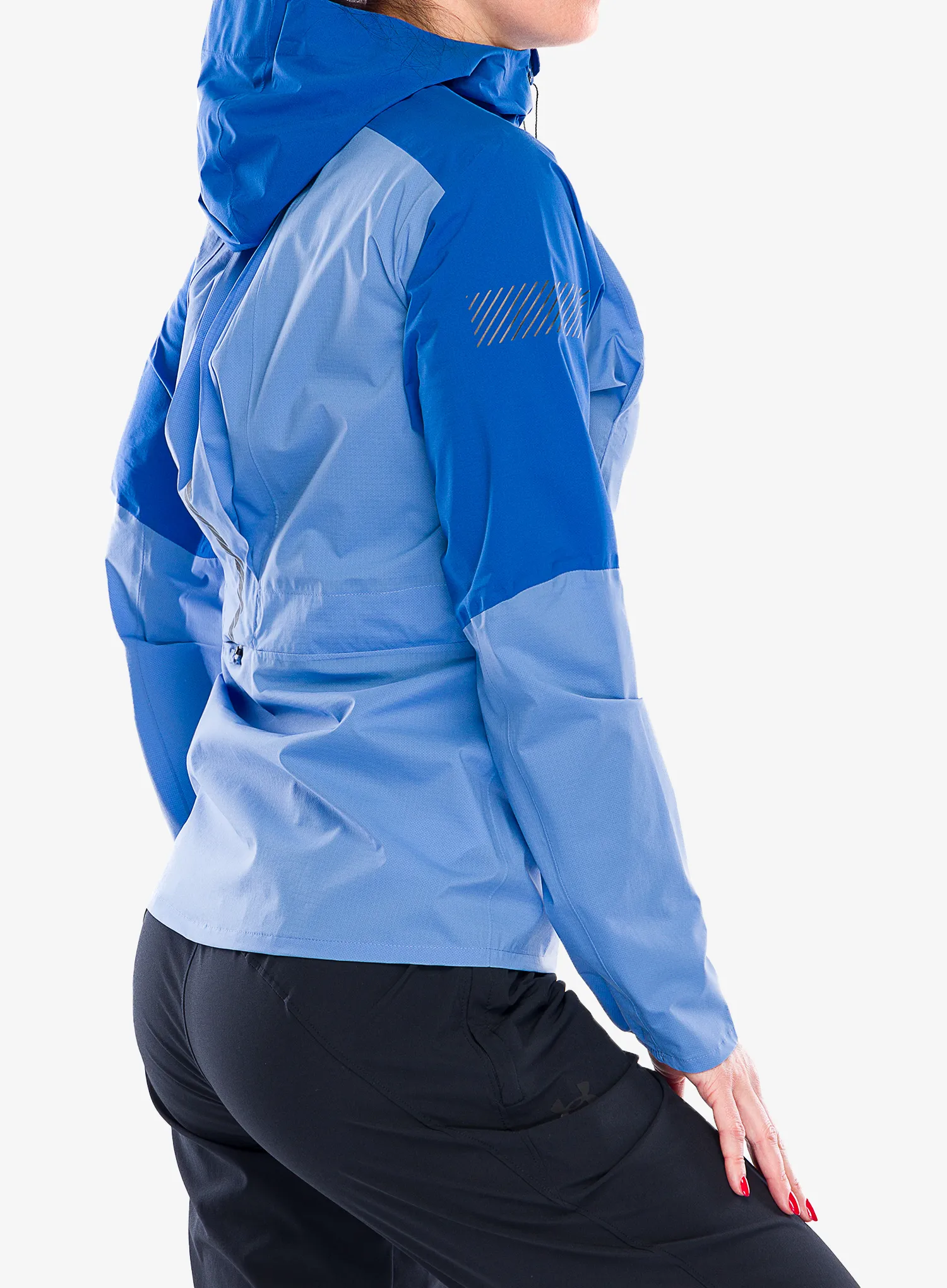 Ženska tekaška jakna Salomon Bonatti Trail Jacket - provence/nautical blue
