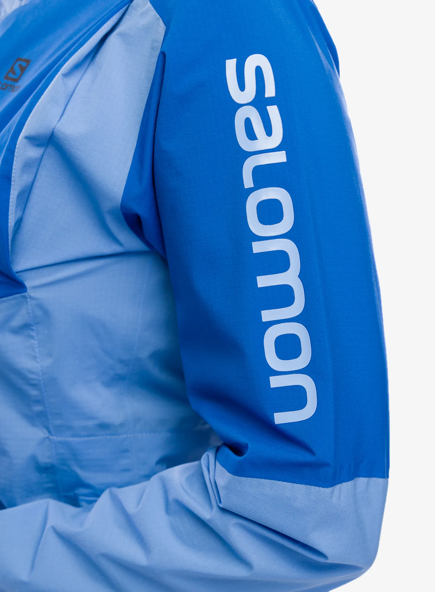 Ženska tekaška jakna Salomon Bonatti Trail Jacket - provence/nautical blue