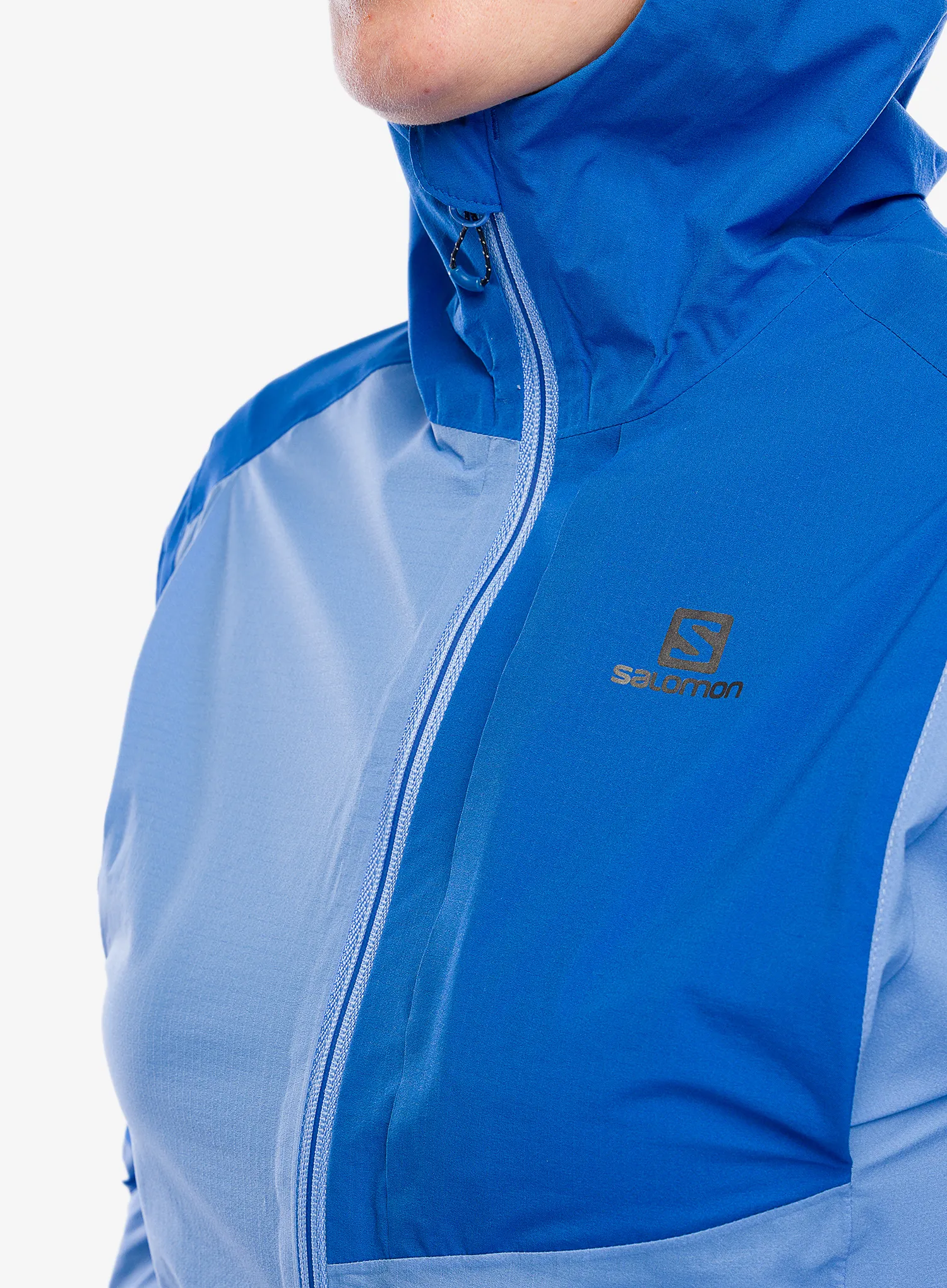 Ženska tekaška jakna Salomon Bonatti Trail Jacket - provence/nautical blue