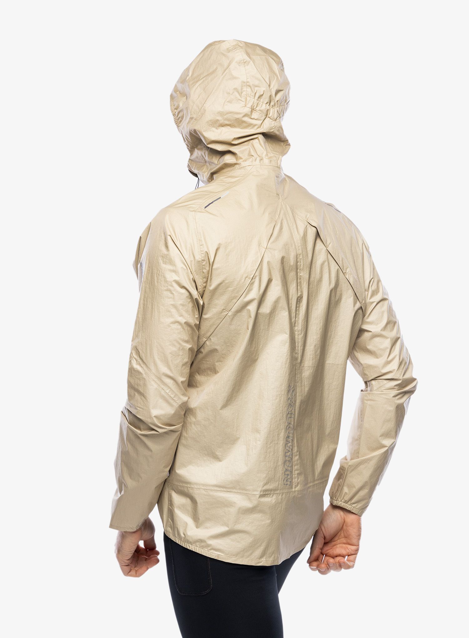 Jakna za tek Salomon Bonatti WP Jacket - white pepper
