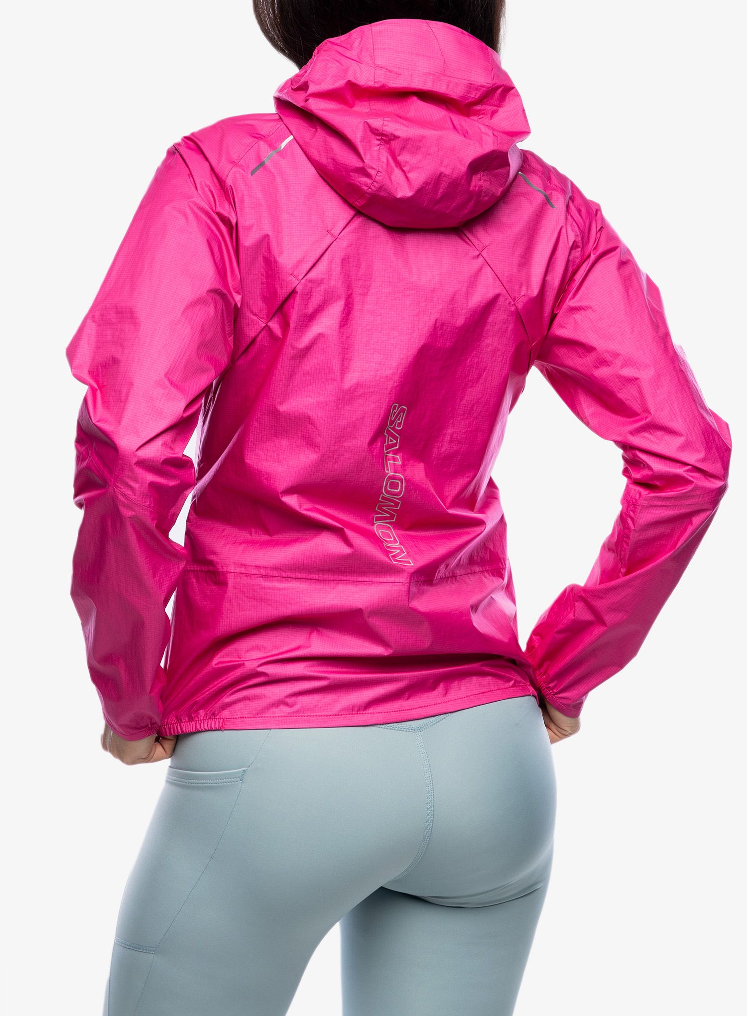 Ženska tekaška jakna Salomon Bonatti WP Jacket - beetroot purple