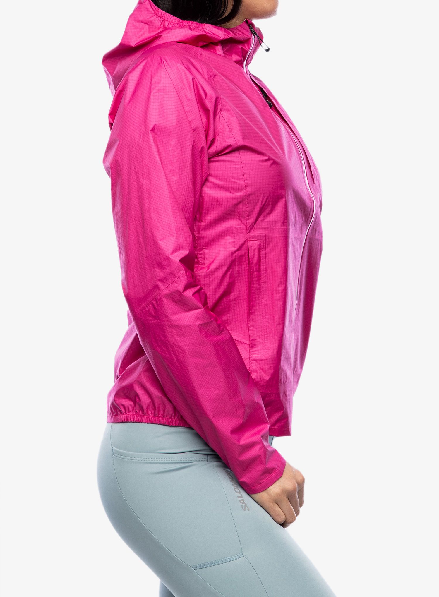 Ženska tekaška jakna Salomon Bonatti WP Jacket - beetroot purple