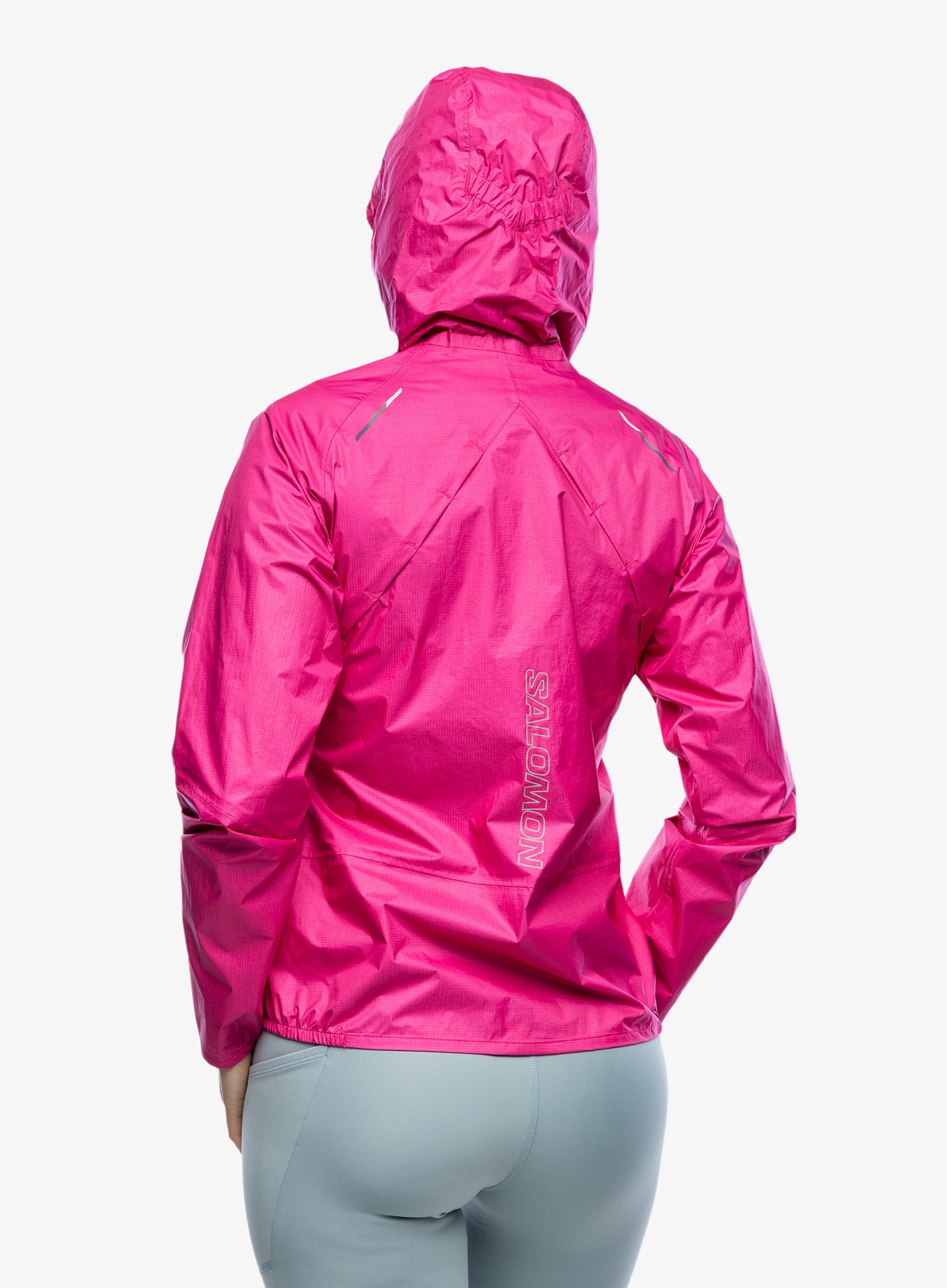 Ženska tekaška jakna Salomon Bonatti WP Jacket - beetroot purple