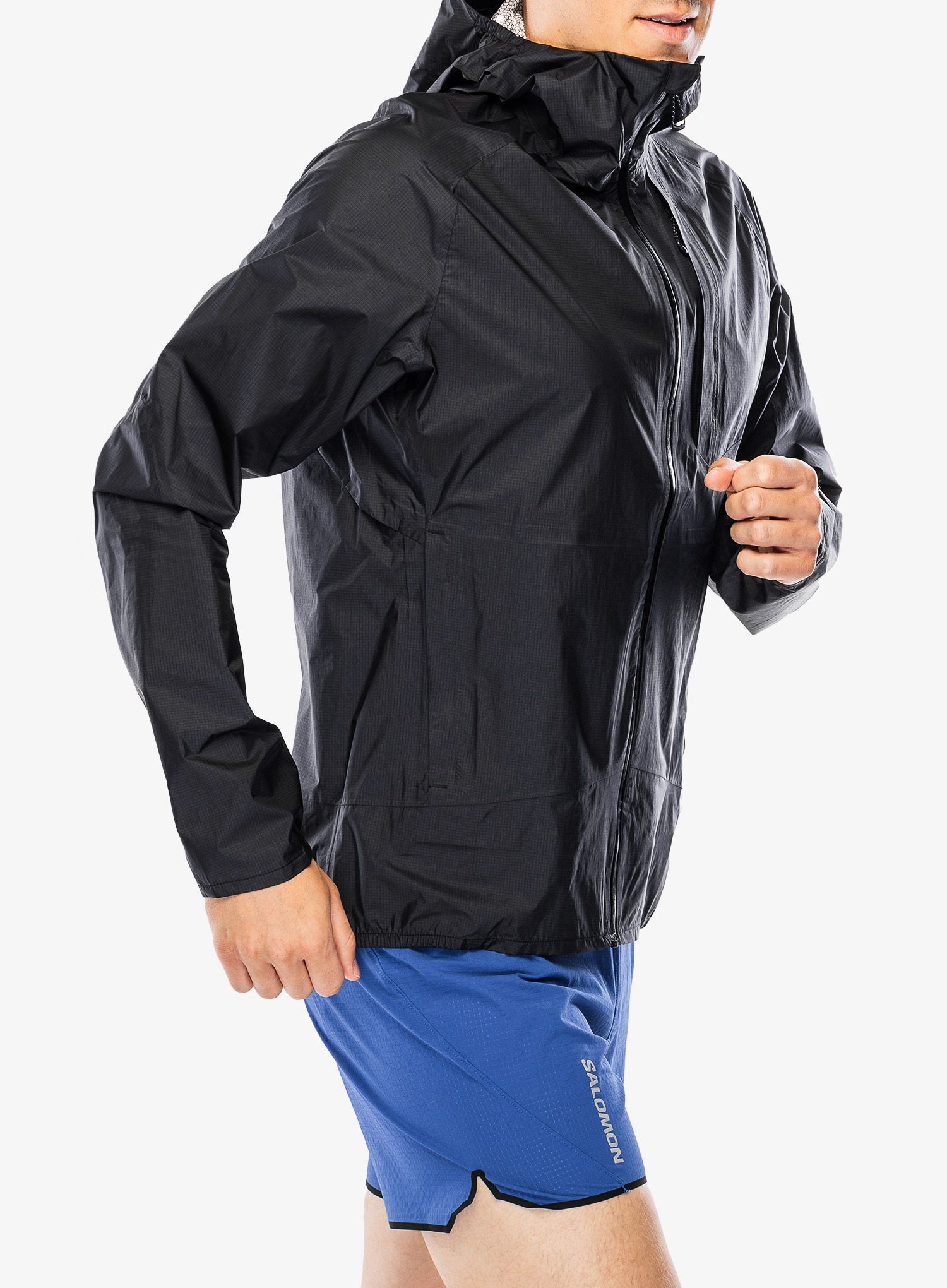 Jakna za tek Salomon Bonatti WP Jacket - deep black