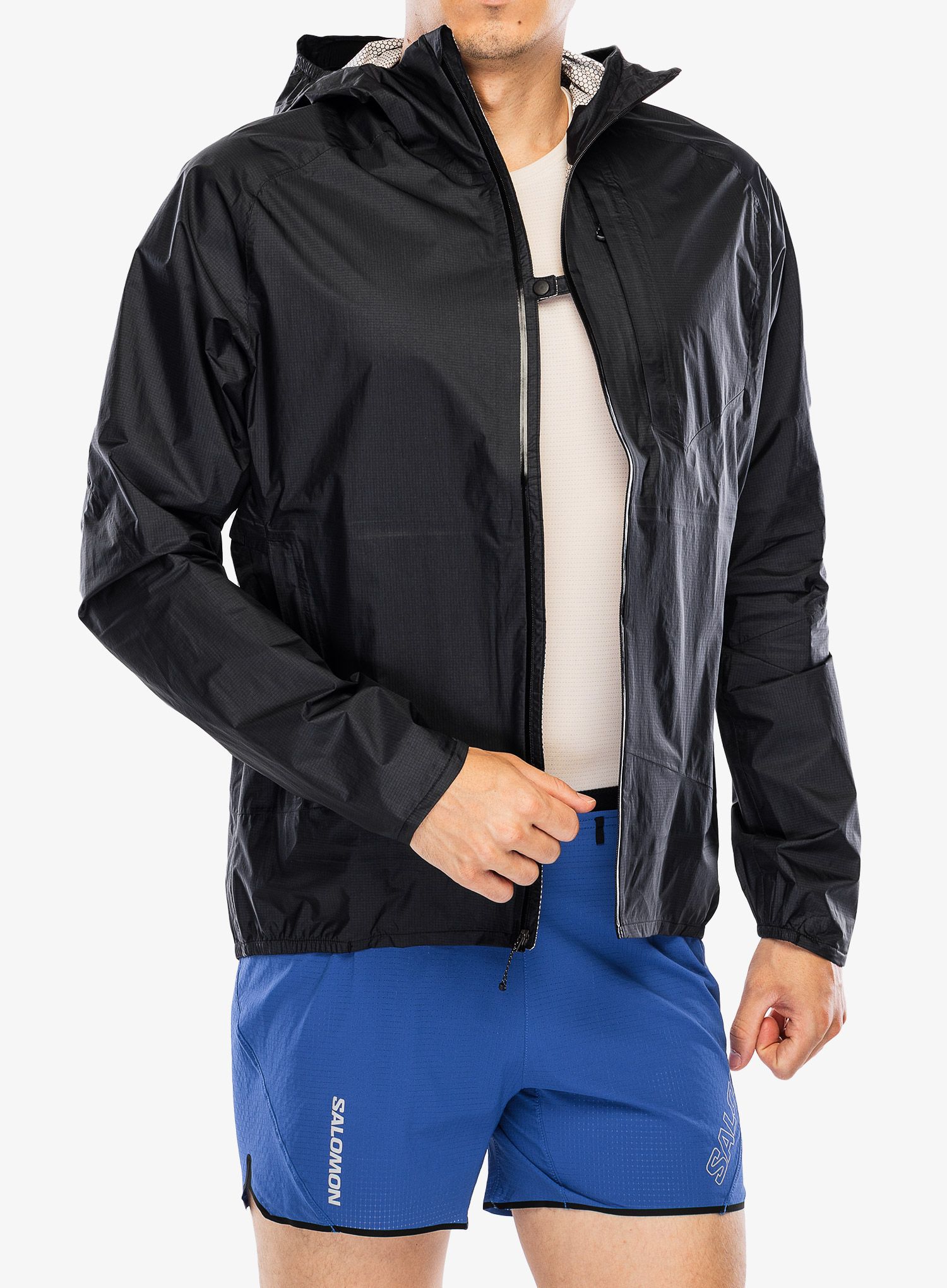 Jakna za tek Salomon Bonatti WP Jacket - deep black