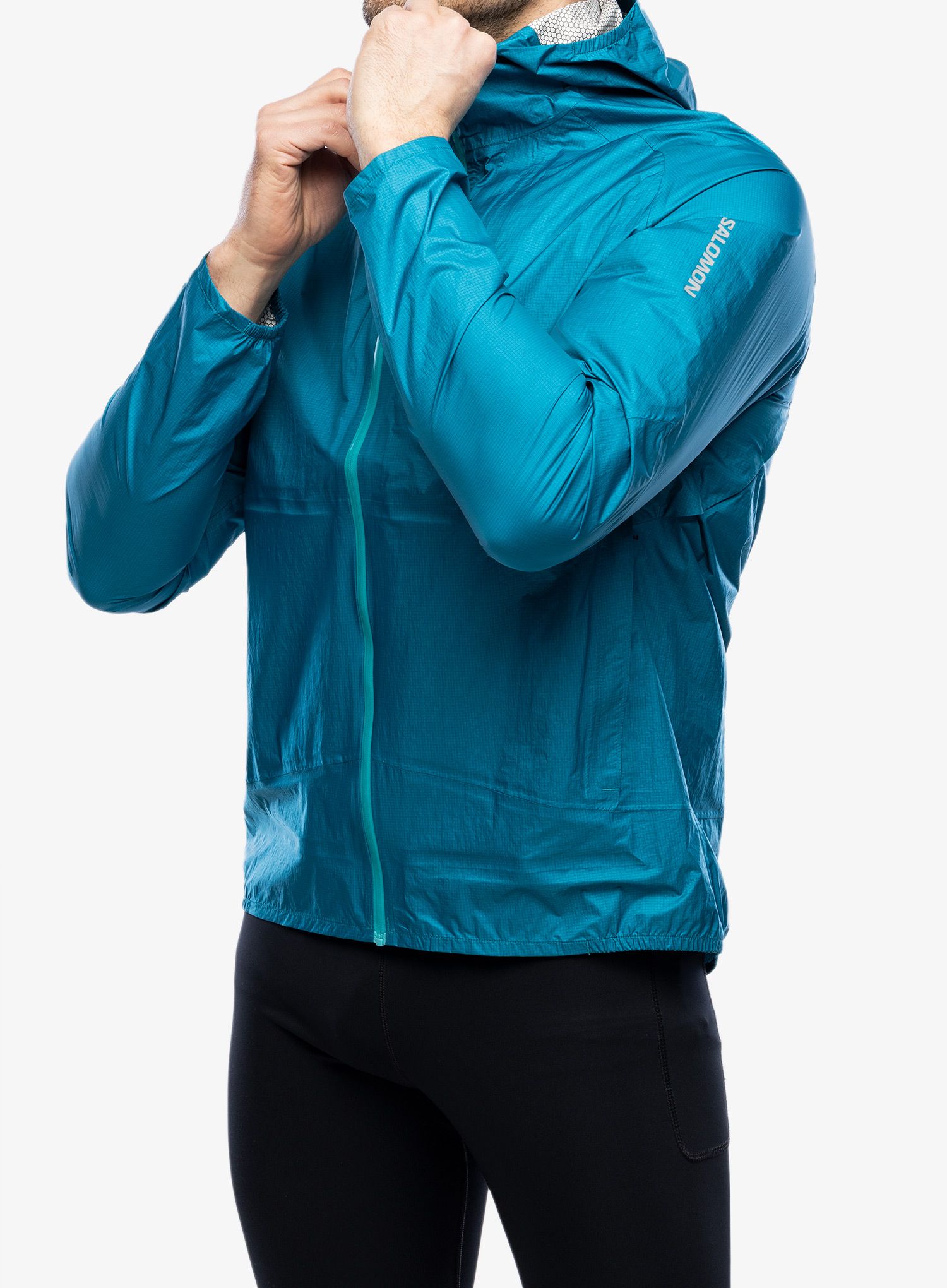 Jakna za tek Salomon Bonatti WP Jacket - tahitian tide