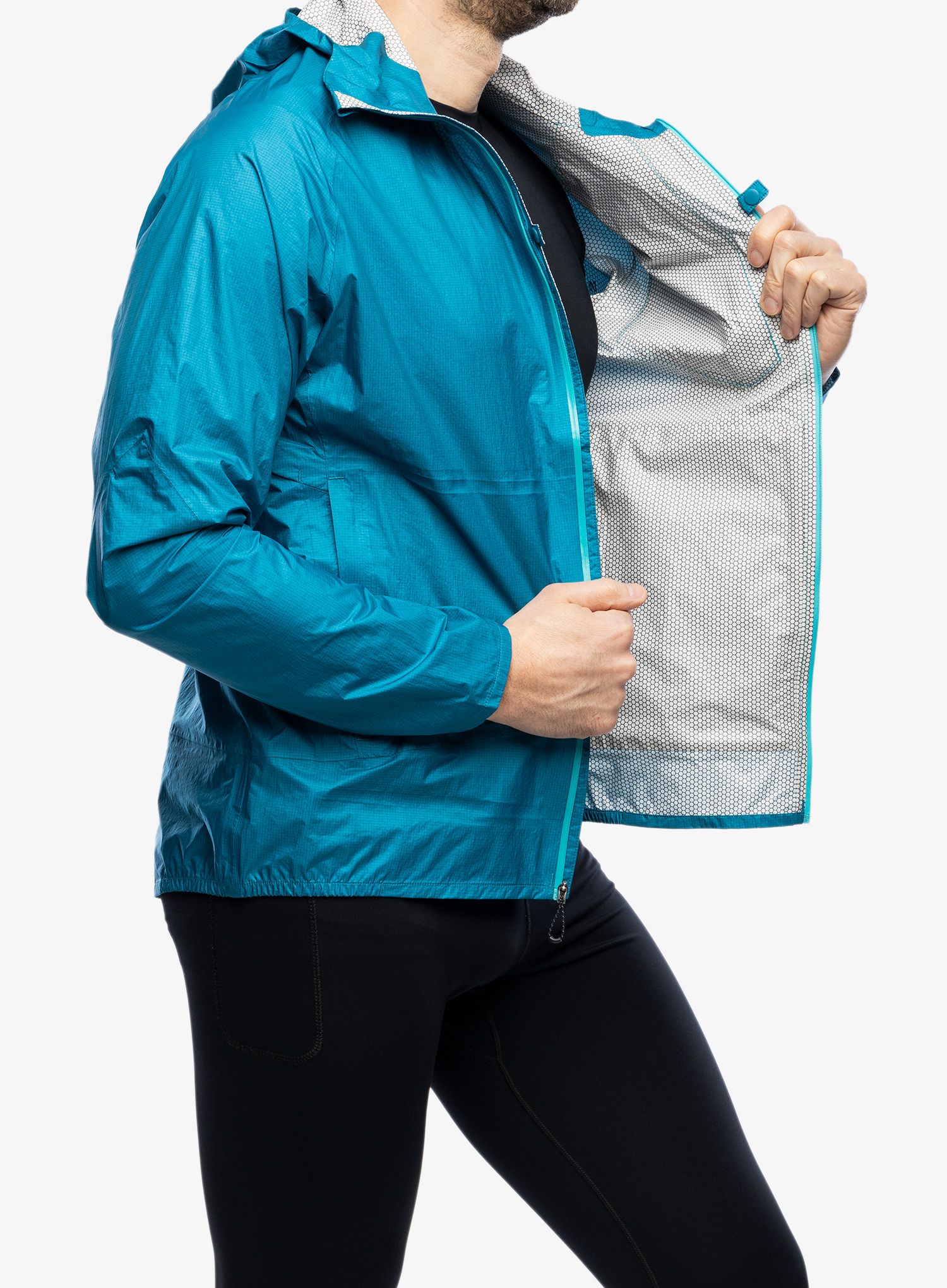 Jakna za tek Salomon Bonatti WP Jacket - tahitian tide