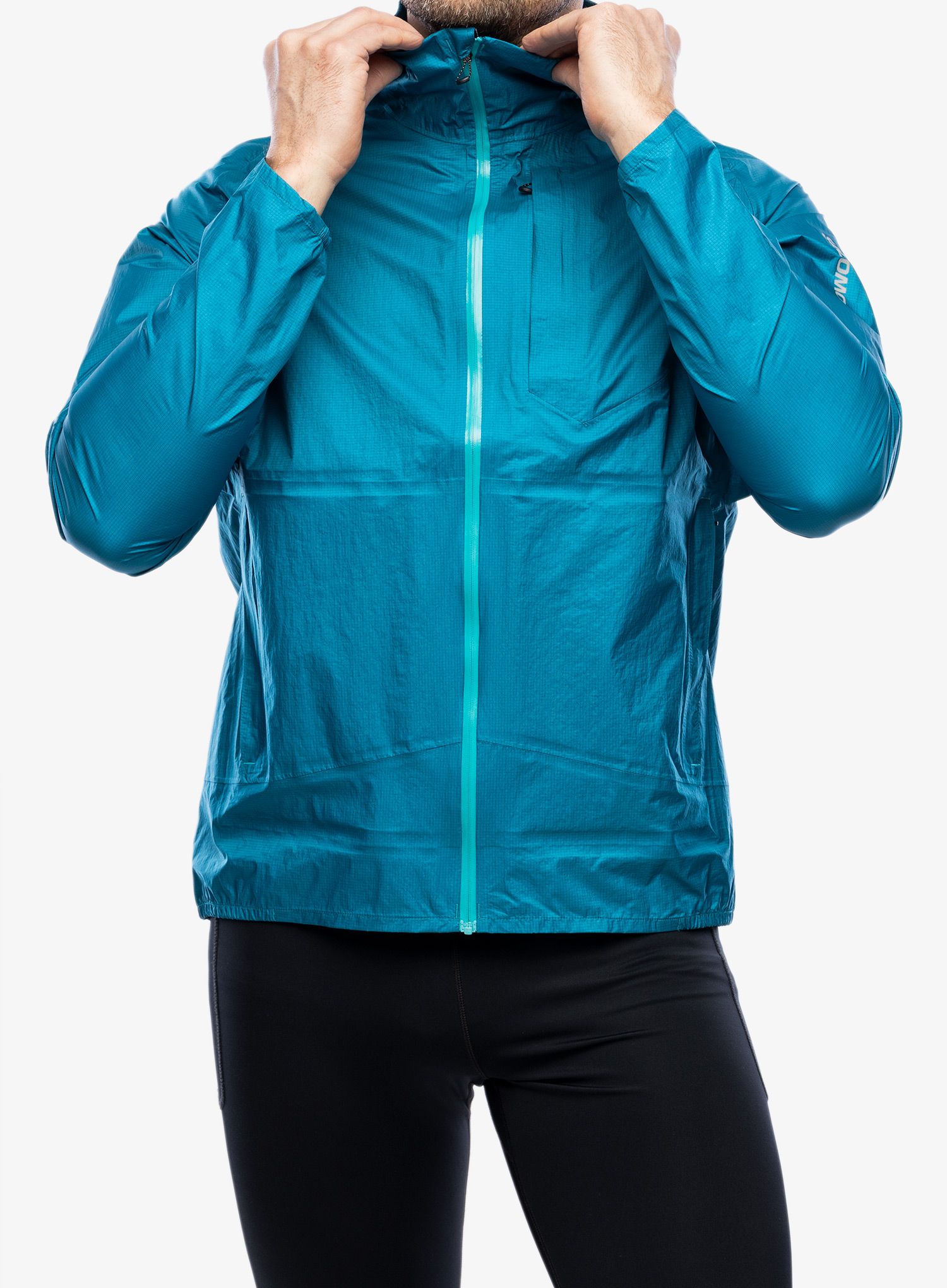 Jakna za tek Salomon Bonatti WP Jacket - tahitian tide