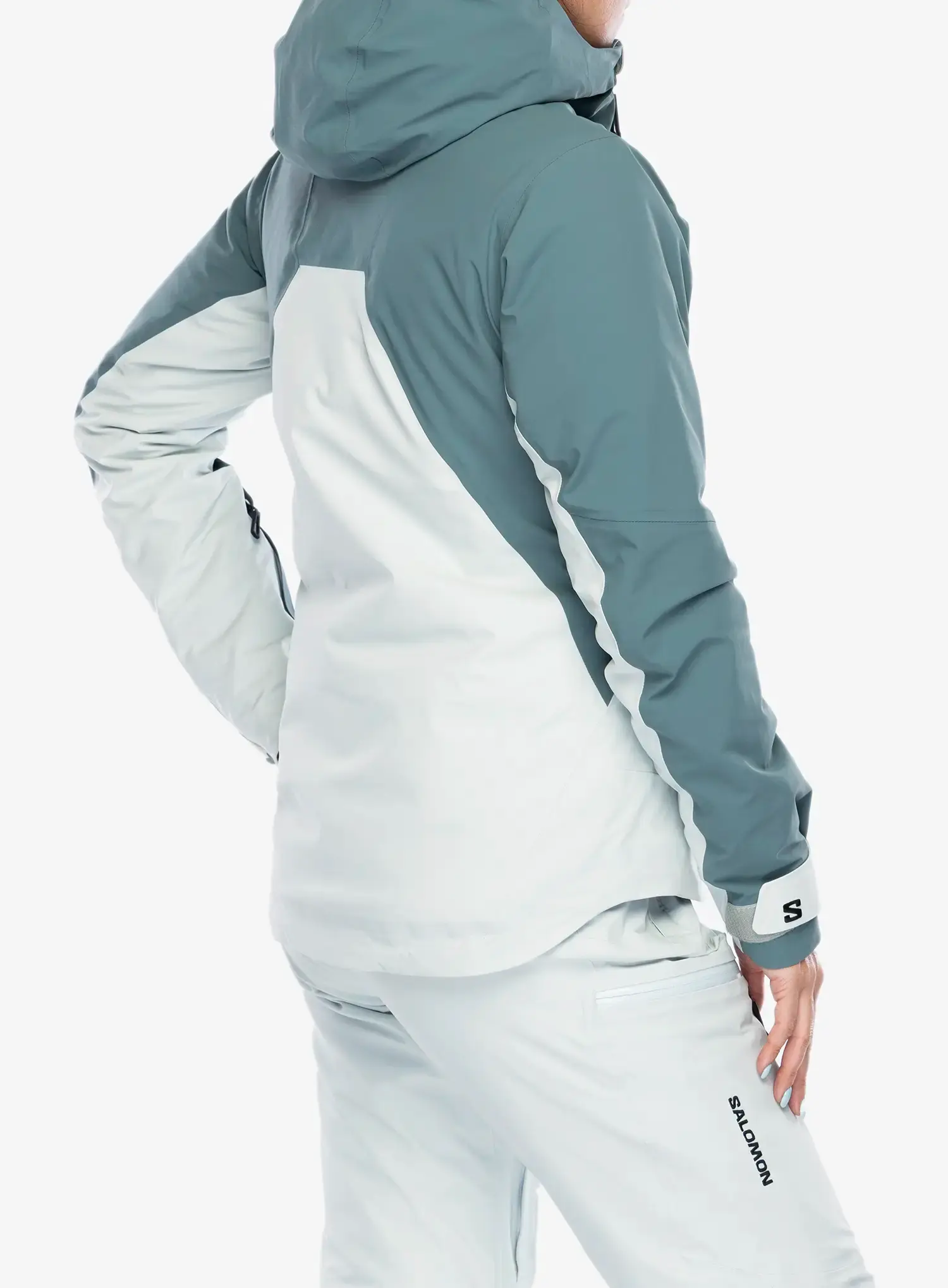 Ženska smučarska jakna Salomon Brilliant Jacket - blue/north atla