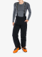 Moške smučarske hlače Salomon Brilliant Pant - deep black