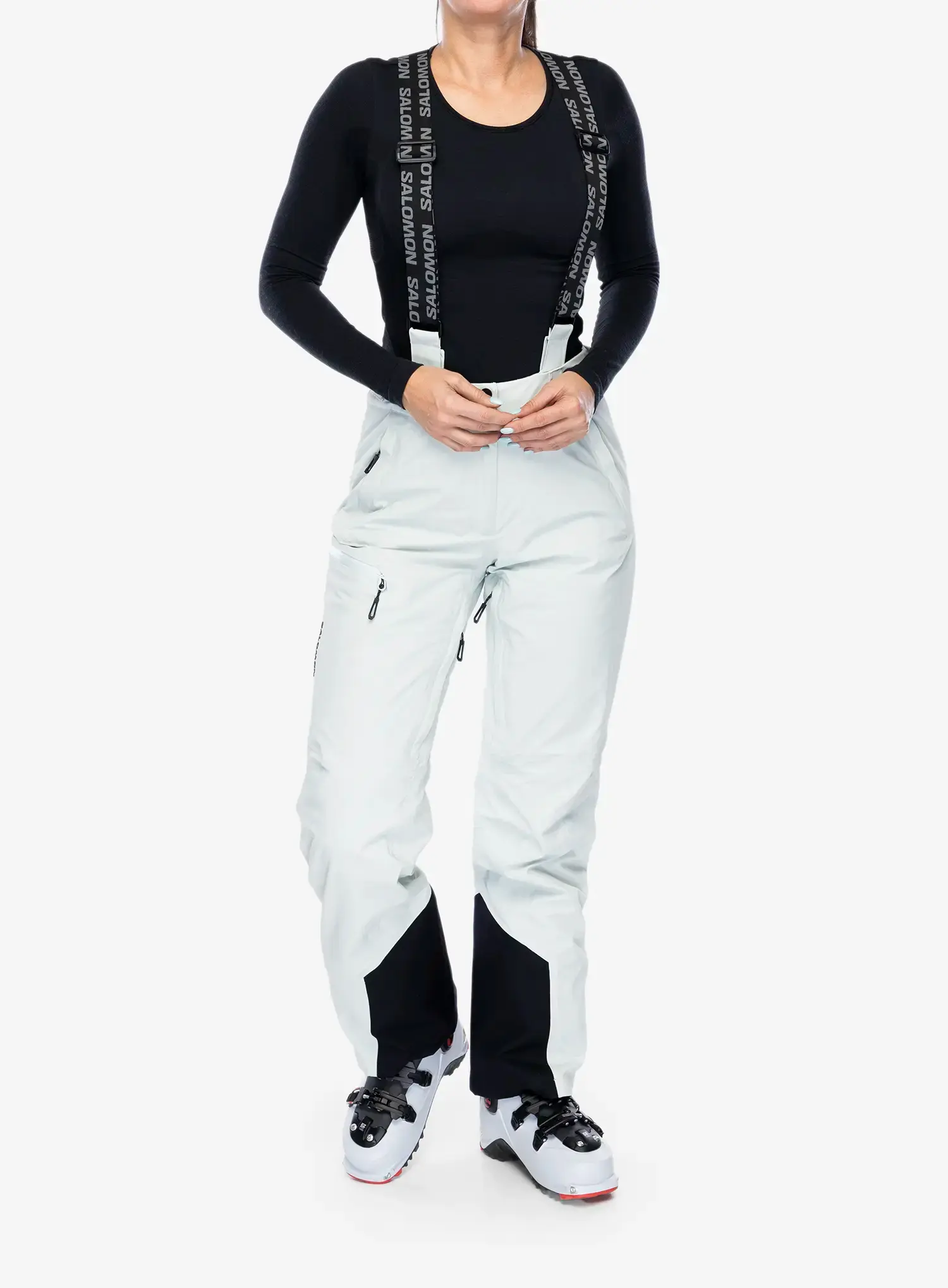 Ženske smučarske hlače Salomon Brilliant Pant - misty blue