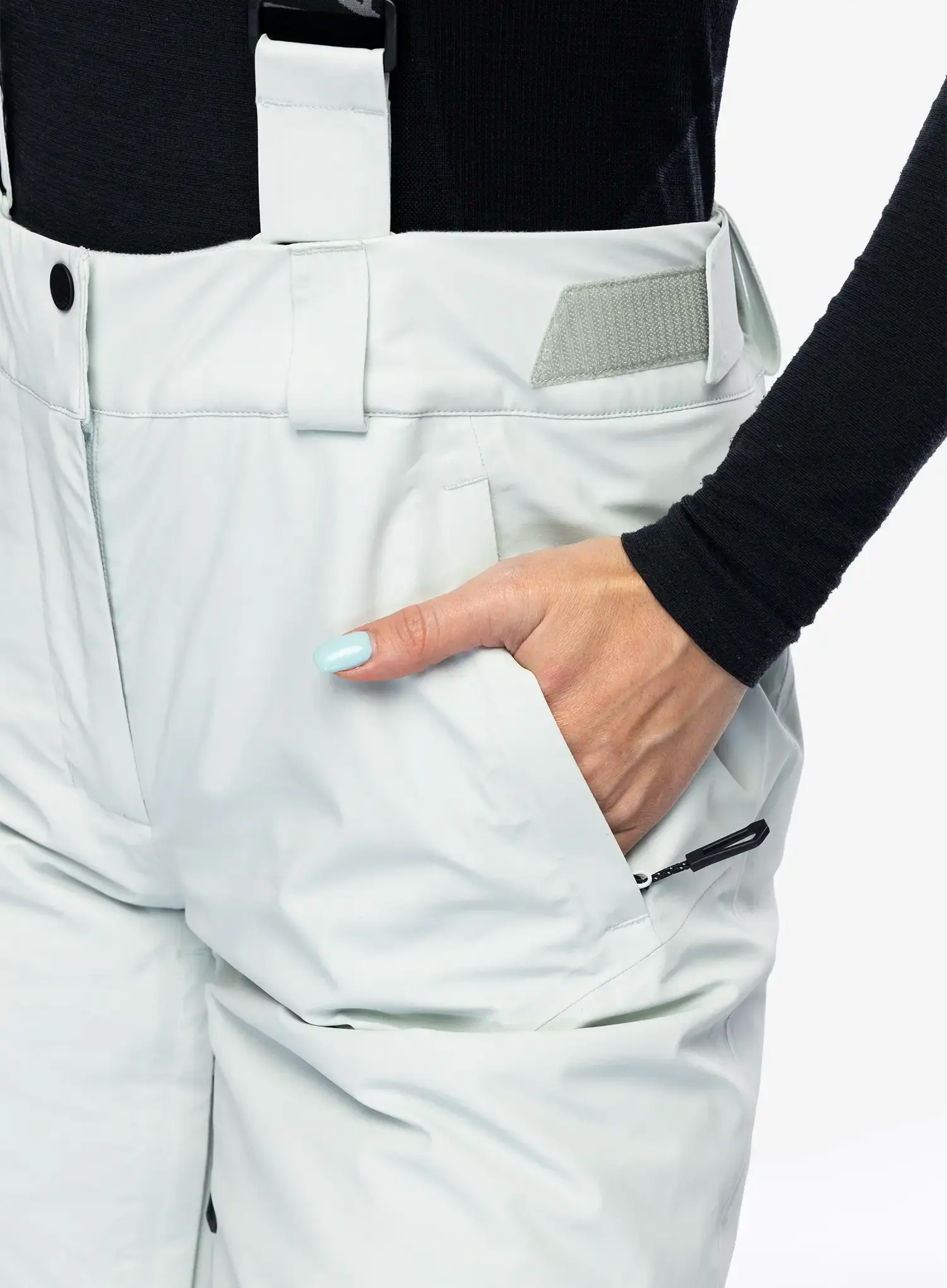 Ženske smučarske hlače Salomon Brilliant Pant - misty blue