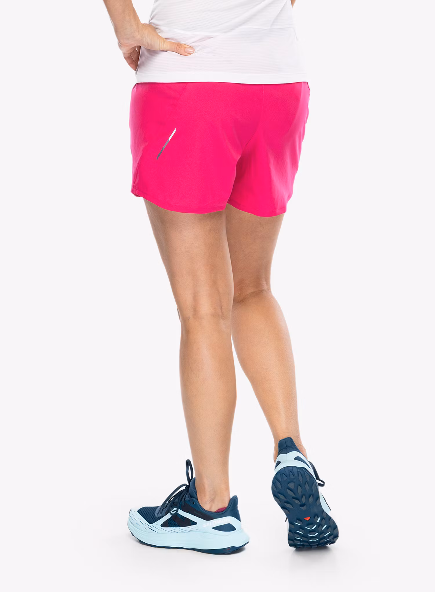 Ženske tekaške kratke hlače Salomon Cross 5 Short - beetroot purple