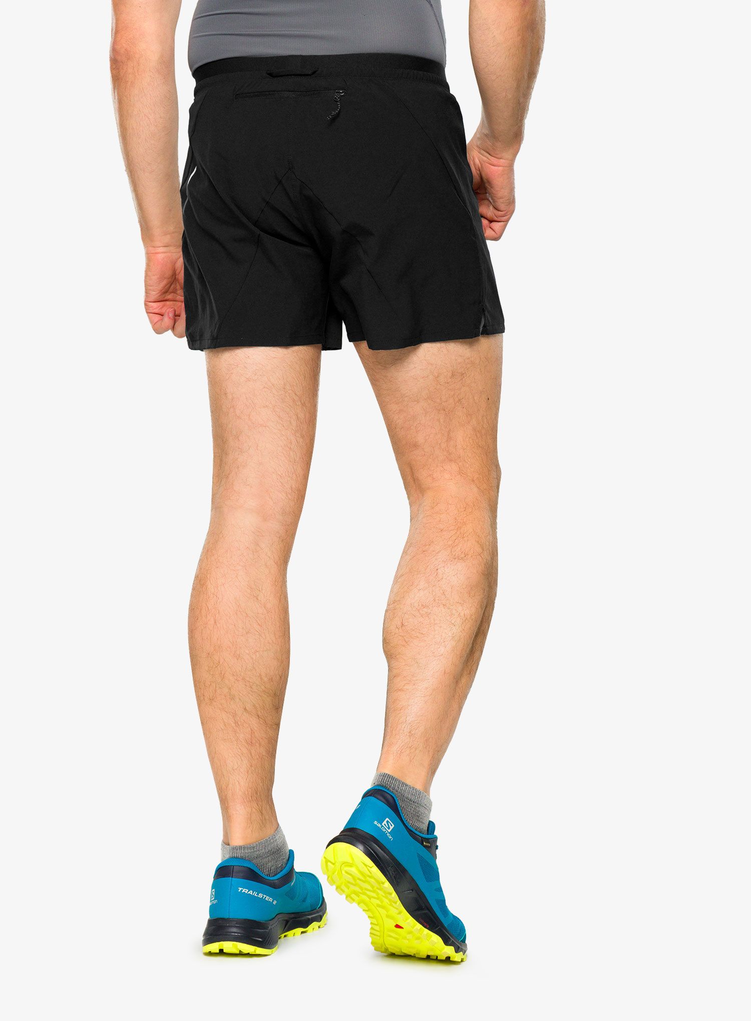 Tekaške kratke hlače Salomon Cross 5 Shorts - deep black
