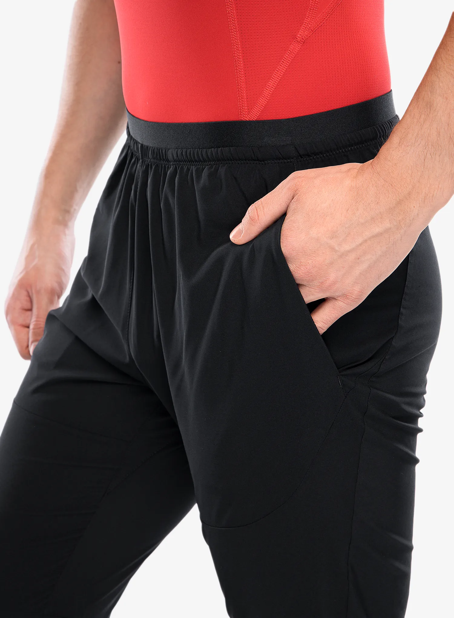 Tekaške hlače Salomon Cross Run Pant - deep black