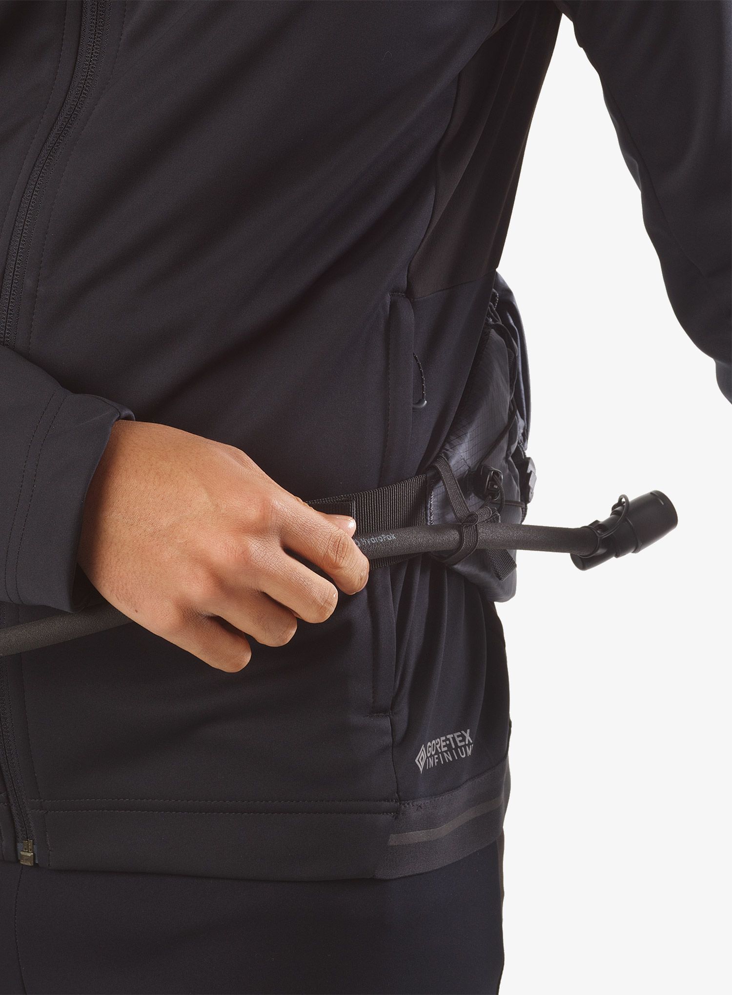 Torbica za okoli pasu Salomon Cross Season Waist Pack - ebony/black