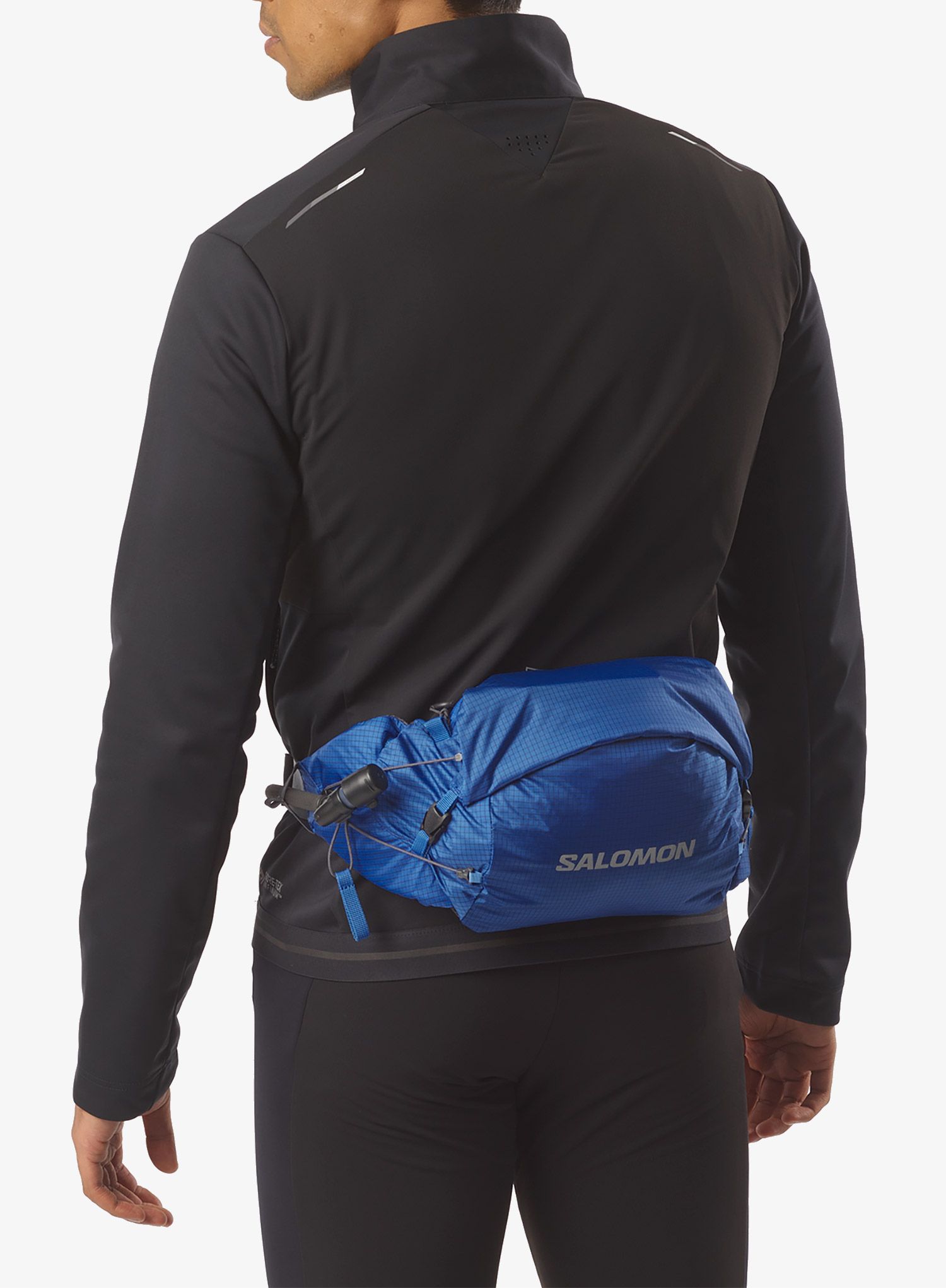 Tekaška torbica za okoli pasu Salomon Cross Season Waist Pack - nautical blue/black