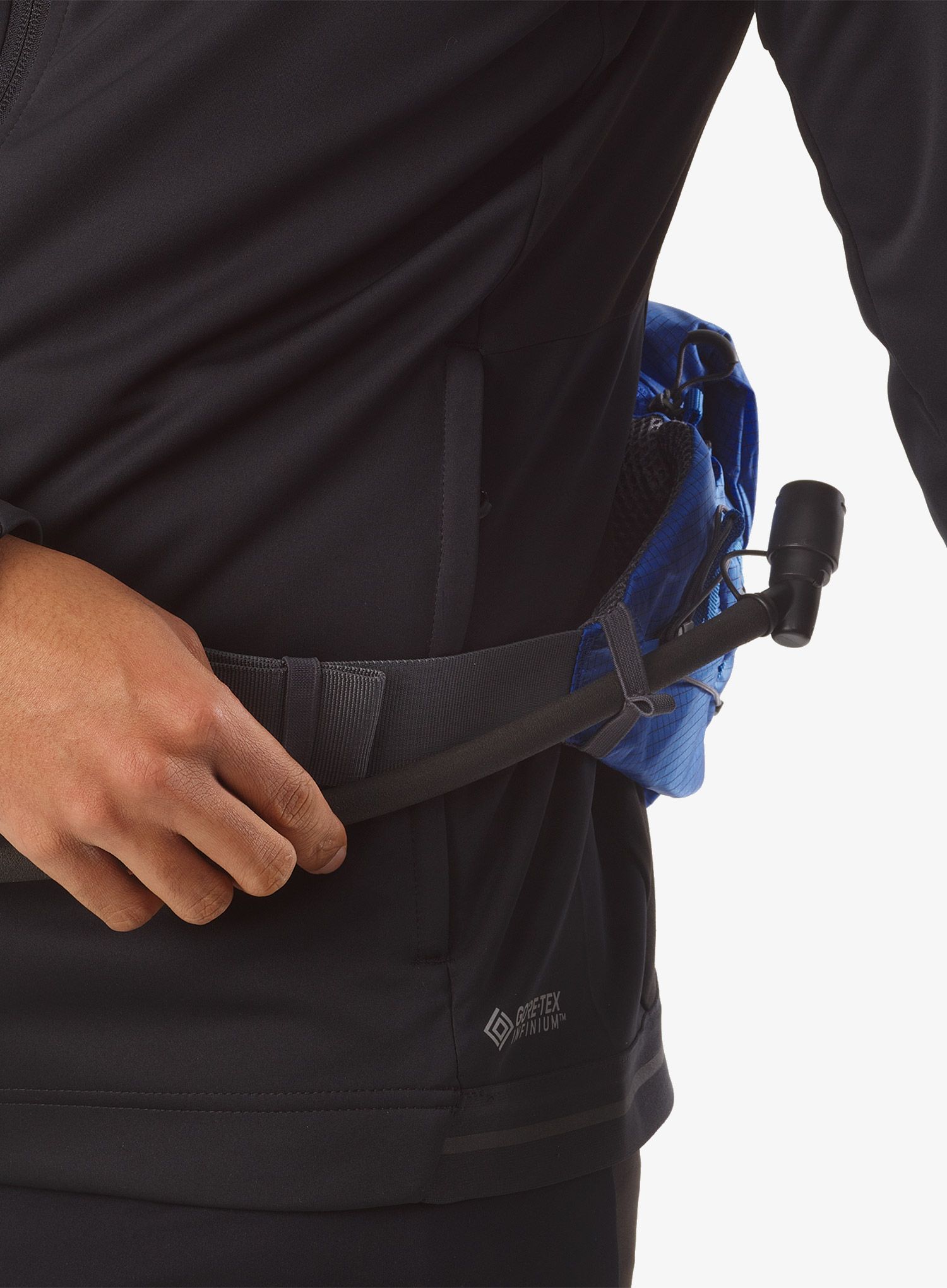 Tekaška torbica za okoli pasu Salomon Cross Season Waist Pack - nautical blue/black