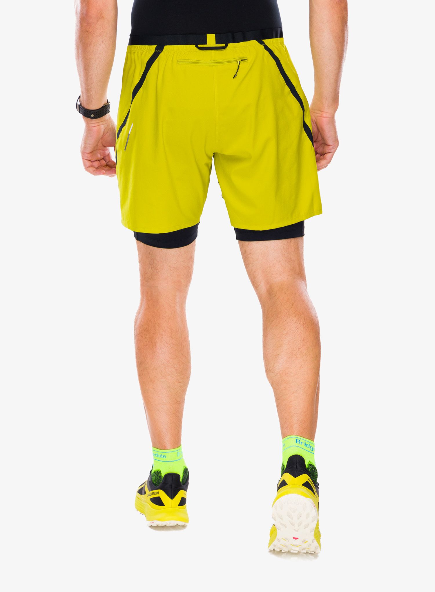 Tekaške kratke hlače Salomon Cross Tw Shorts - citronelle