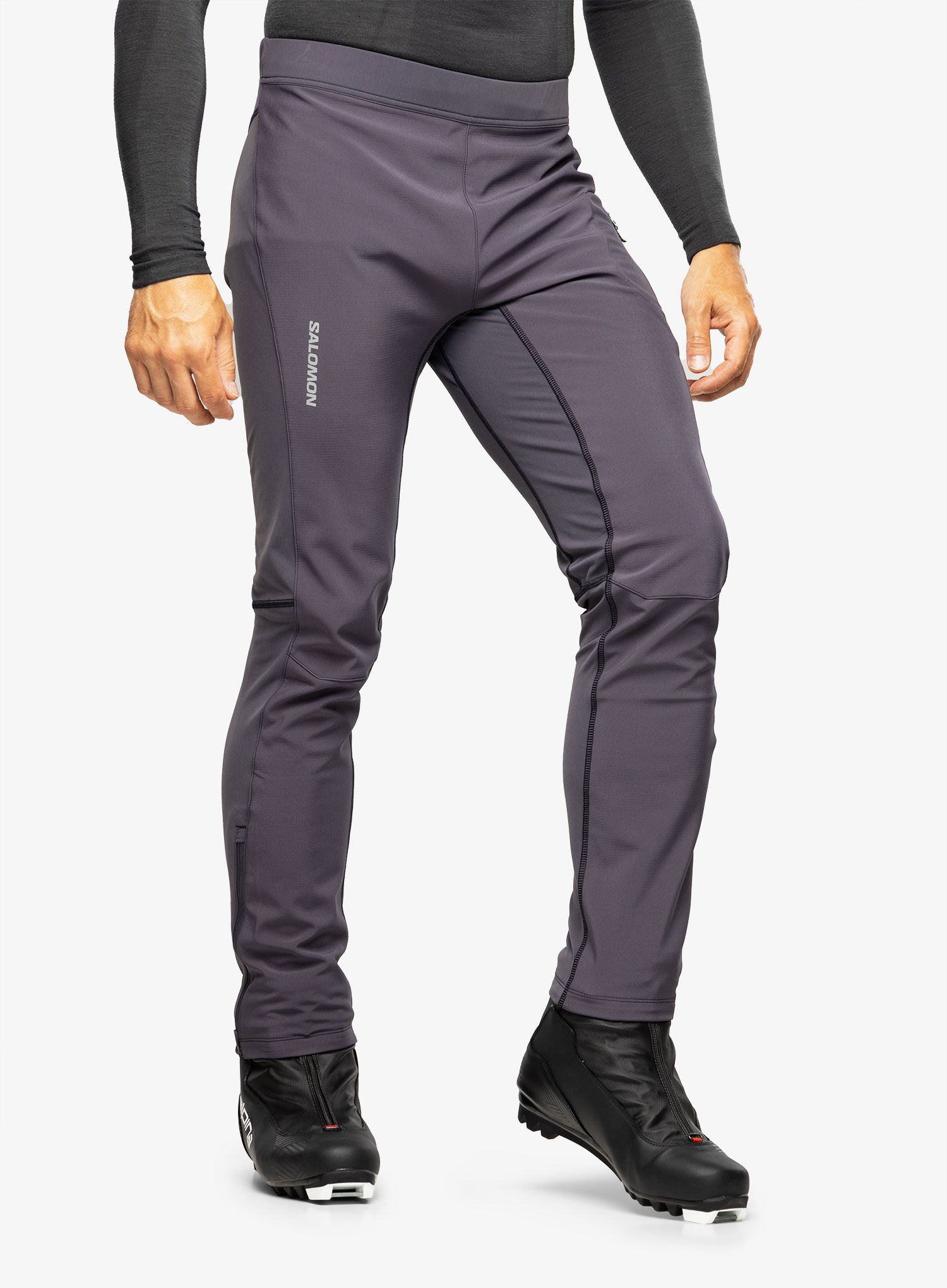 Softshell hlače Salomon Crs Warm Softshell Pant - perisc